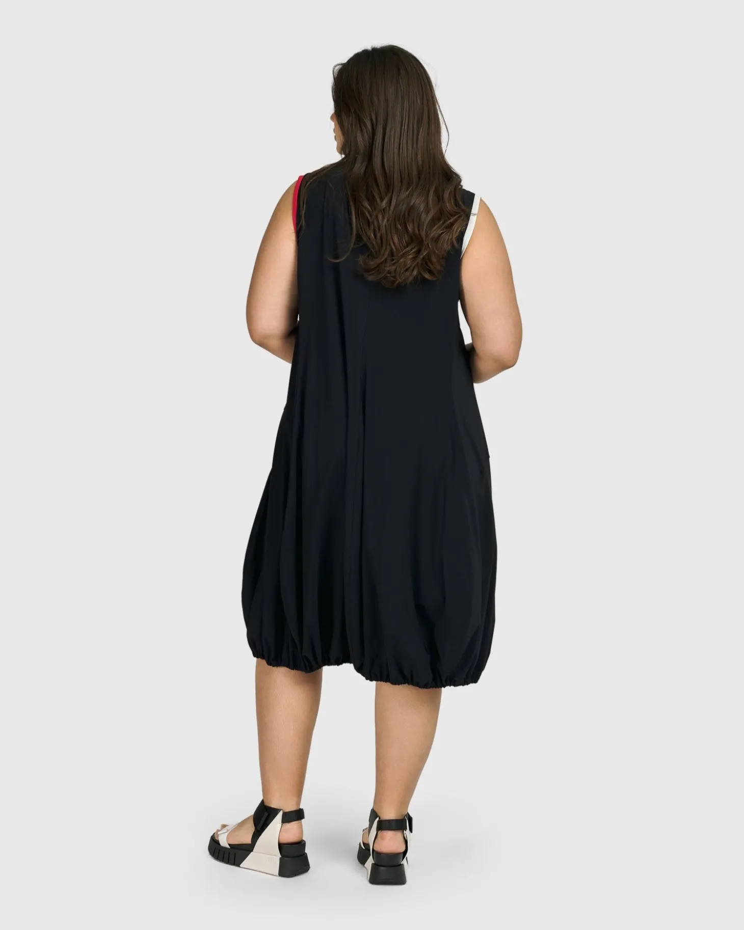 Women Alembika Tekbika Camille Sleeveless Dress, Black