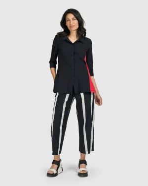 Women Alembika Tekbika Chagall Pants, Stripes