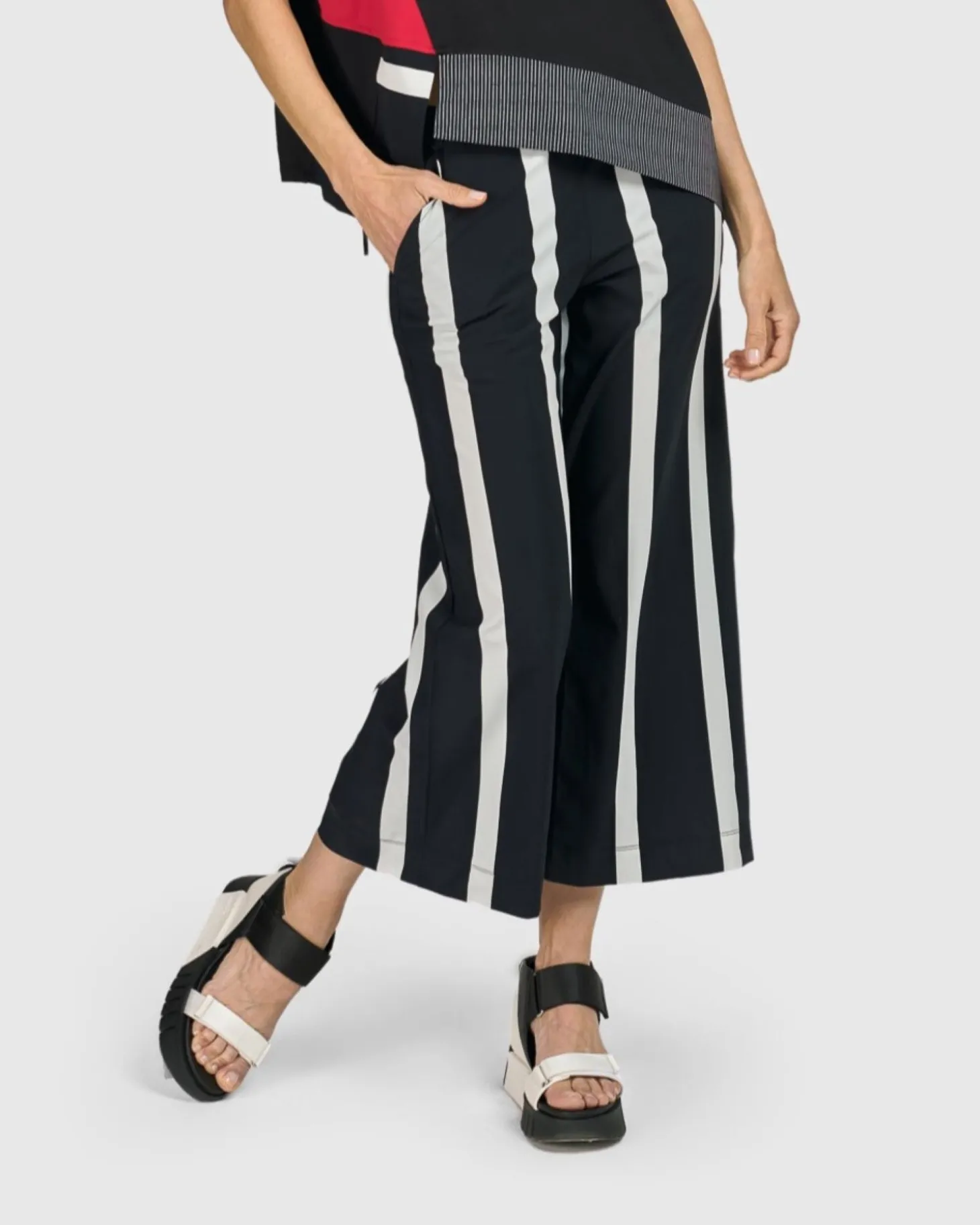 Women Alembika Tekbika Chagall Pants, Stripes