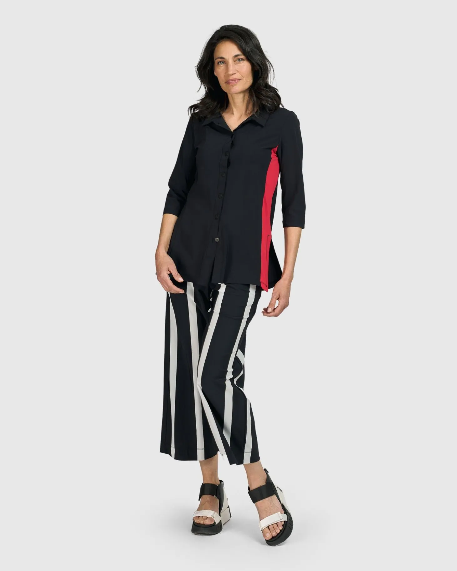 Women Alembika Tekbika Chagall Pants, Stripes