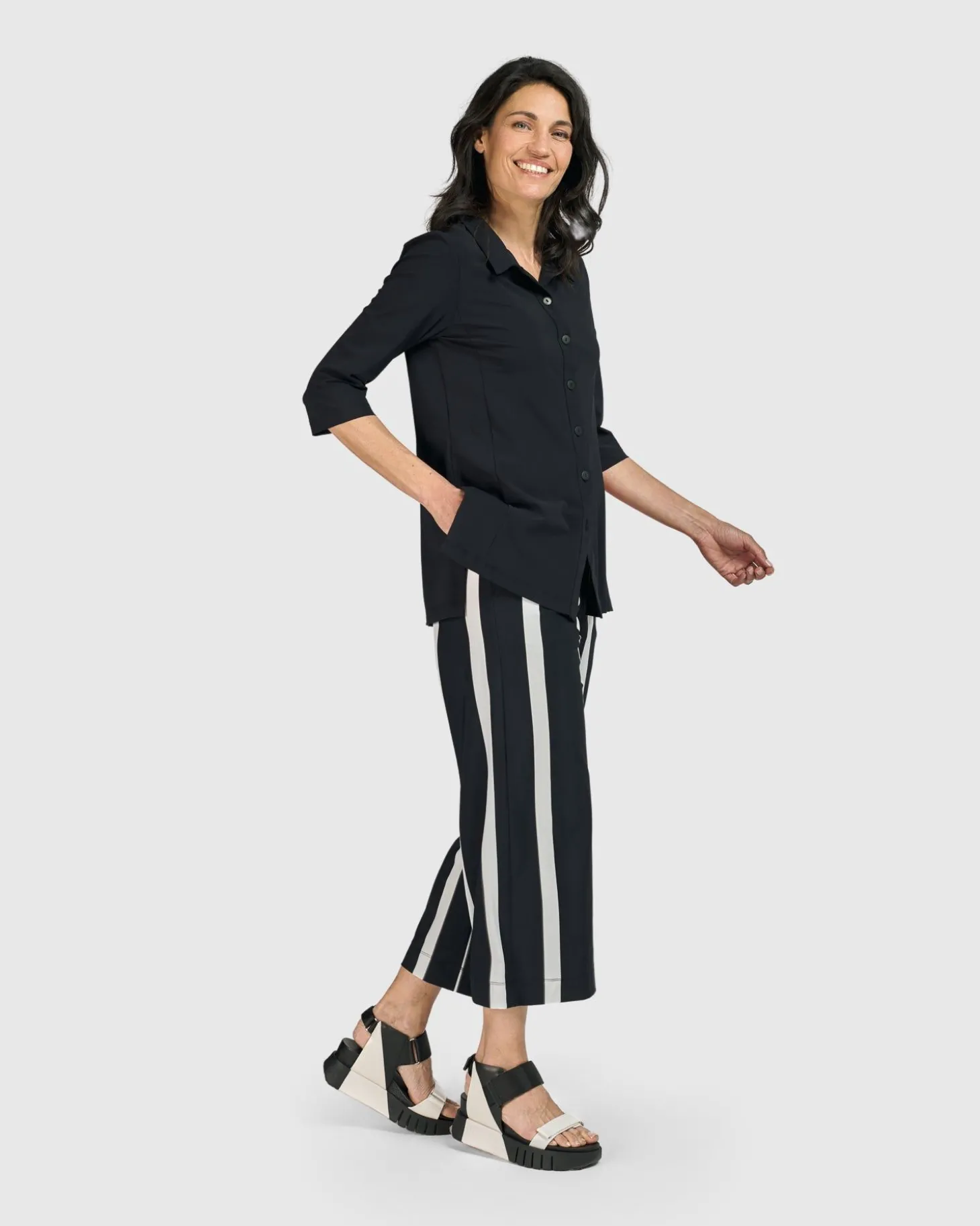 Women Alembika Tekbika Chagall Pants, Stripes