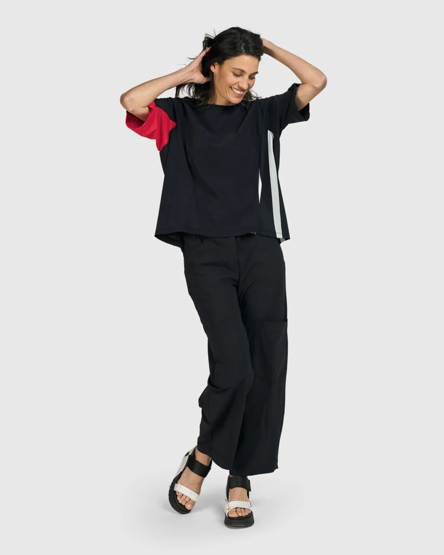 Women Alembika Tekbika Claudette Pants, Black