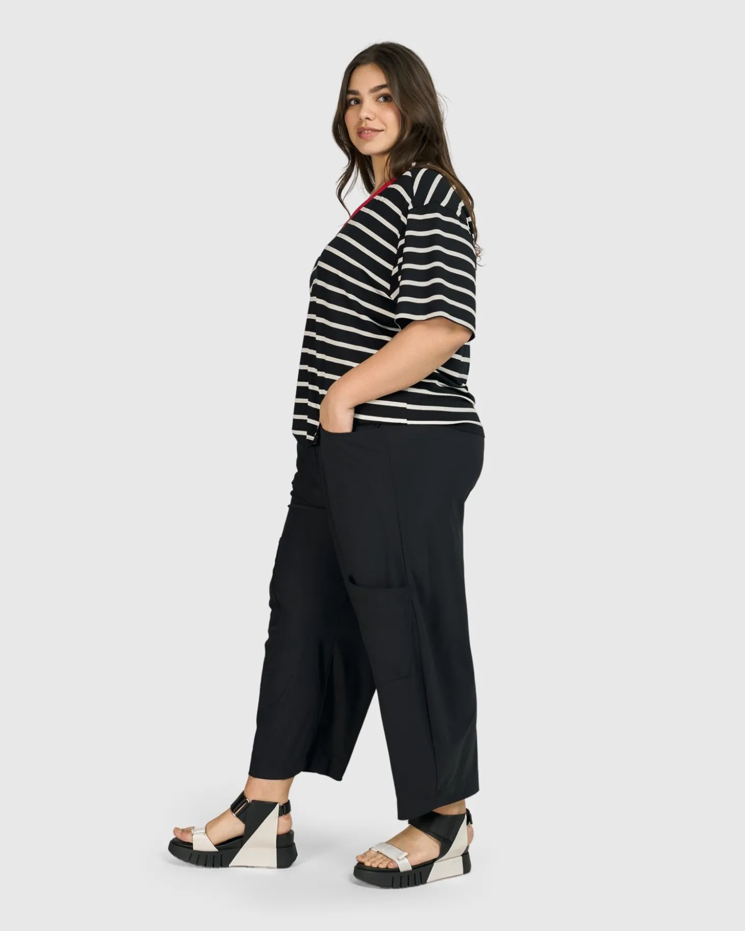 Women Alembika Tekbika Claudette Pants, Black