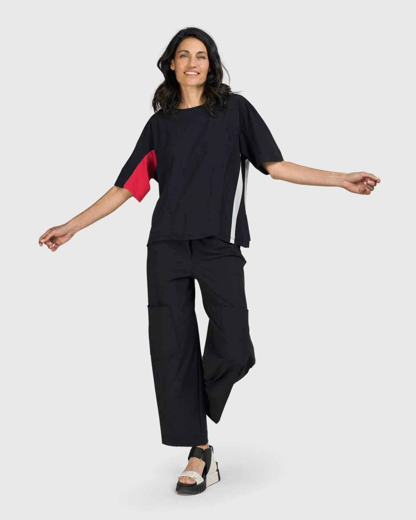 Women Alembika Tekbika Claudette Pants, Black