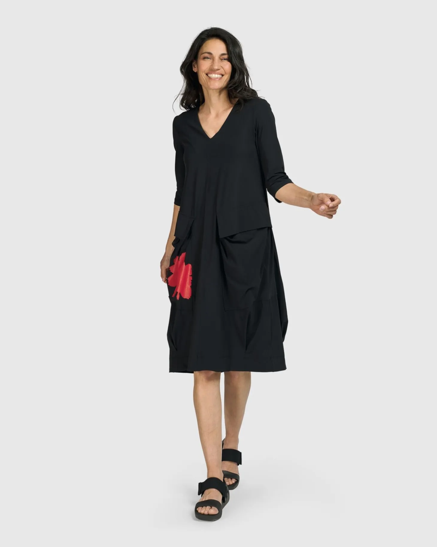 Women Alembika Tekbika Francoise Cargo Dress, Flower