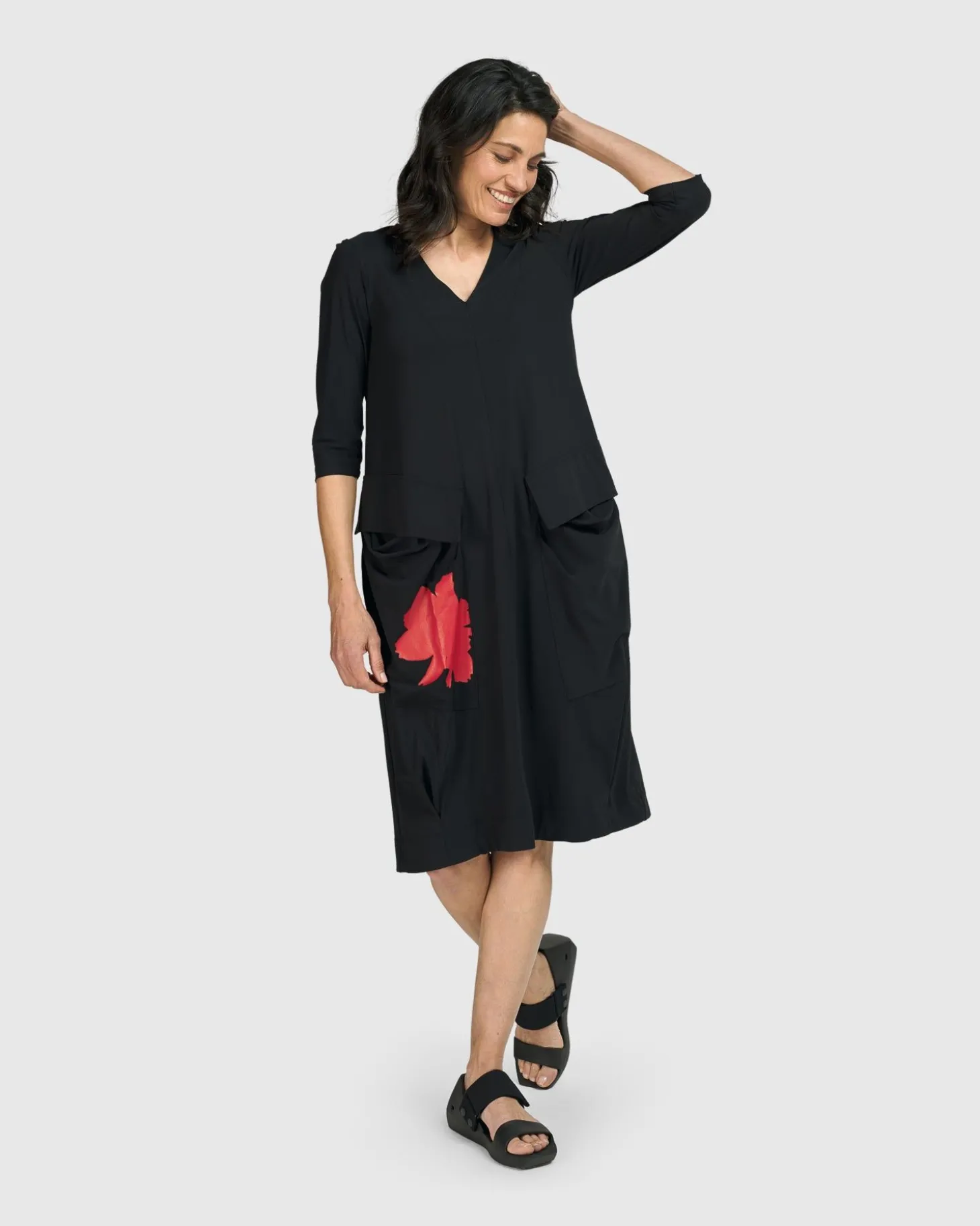 Women Alembika Tekbika Francoise Cargo Dress, Flower
