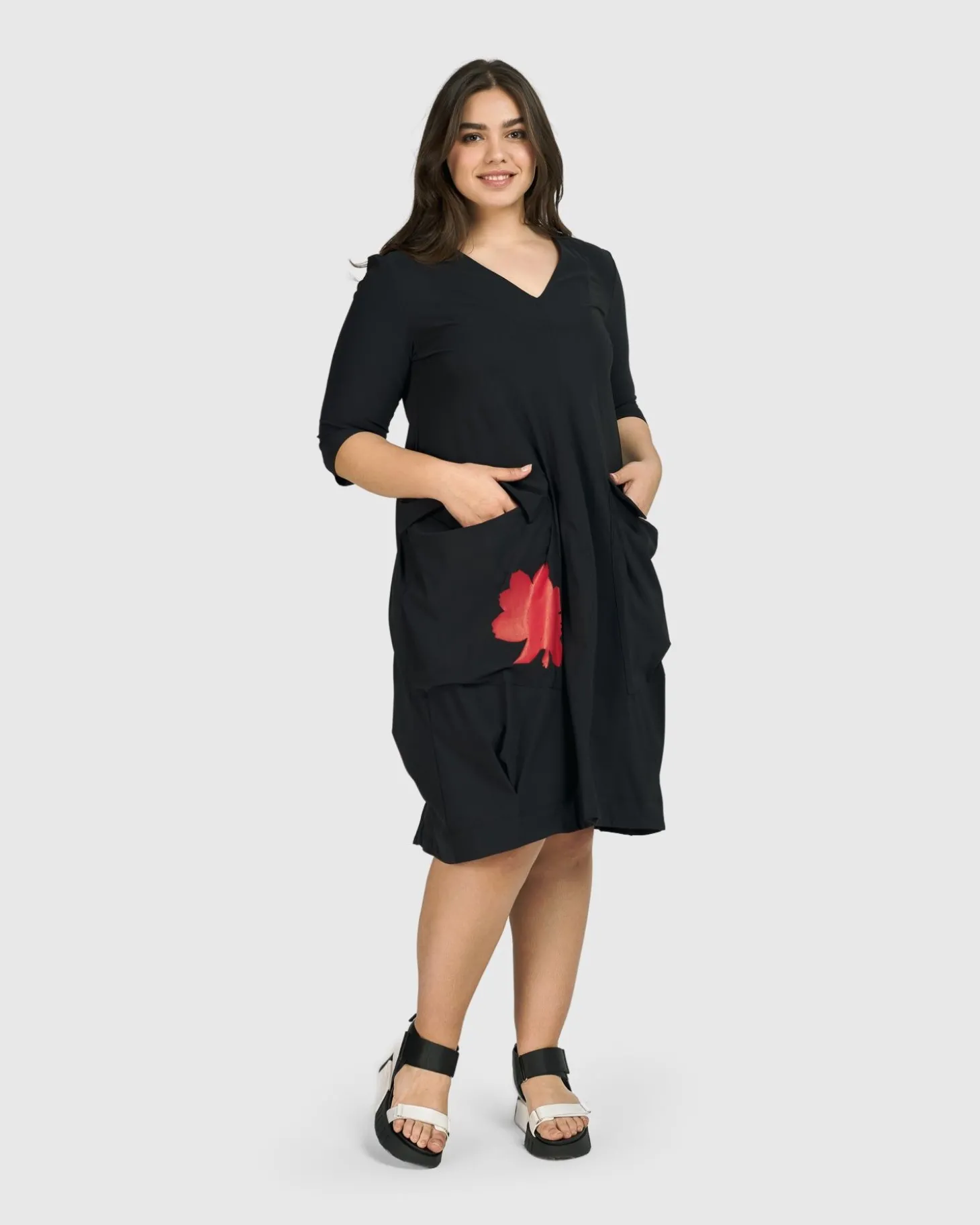 Women Alembika Tekbika Francoise Cargo Dress, Flower