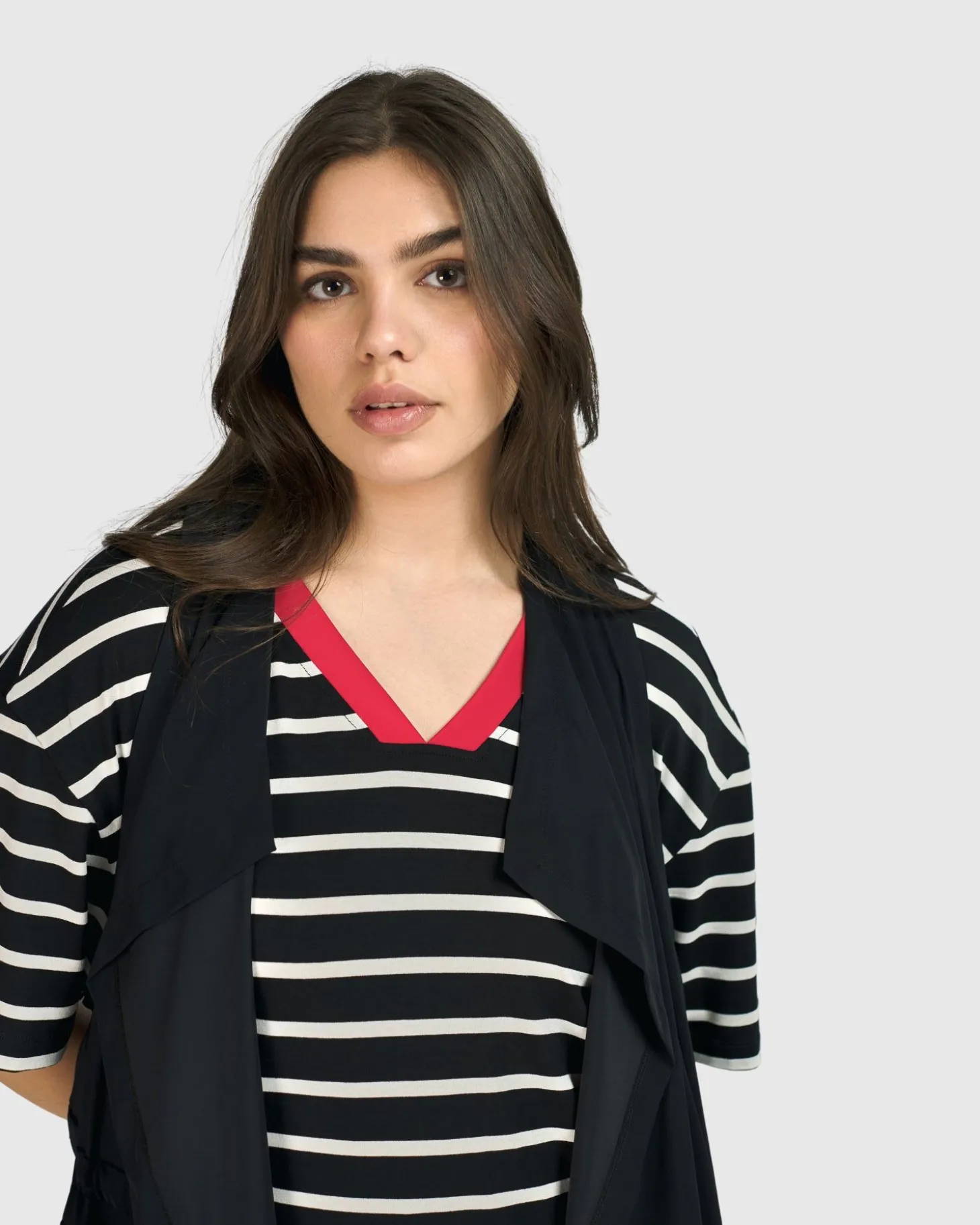 Women Alembika Tekbika Gabrielle Relaxed Vest, Black