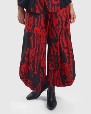 Women Alembika Tekbika Graffiti Punto Pants, Flame
