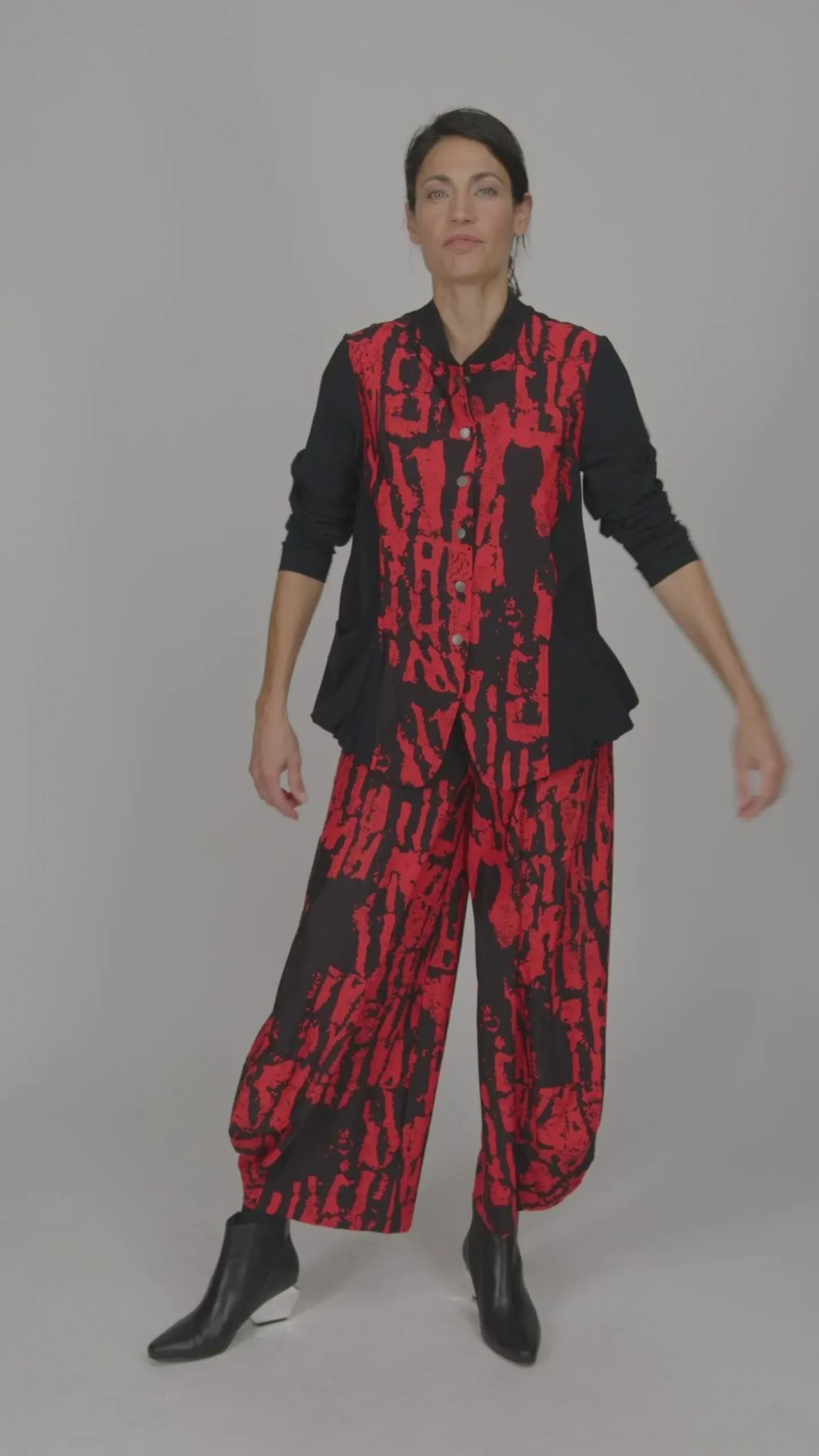 Women Alembika Tekbika Graffiti Punto Pants, Flame