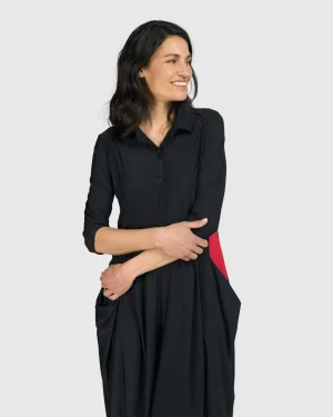 Women Alembika Tekbika Juliette Wonderful Dress, Black