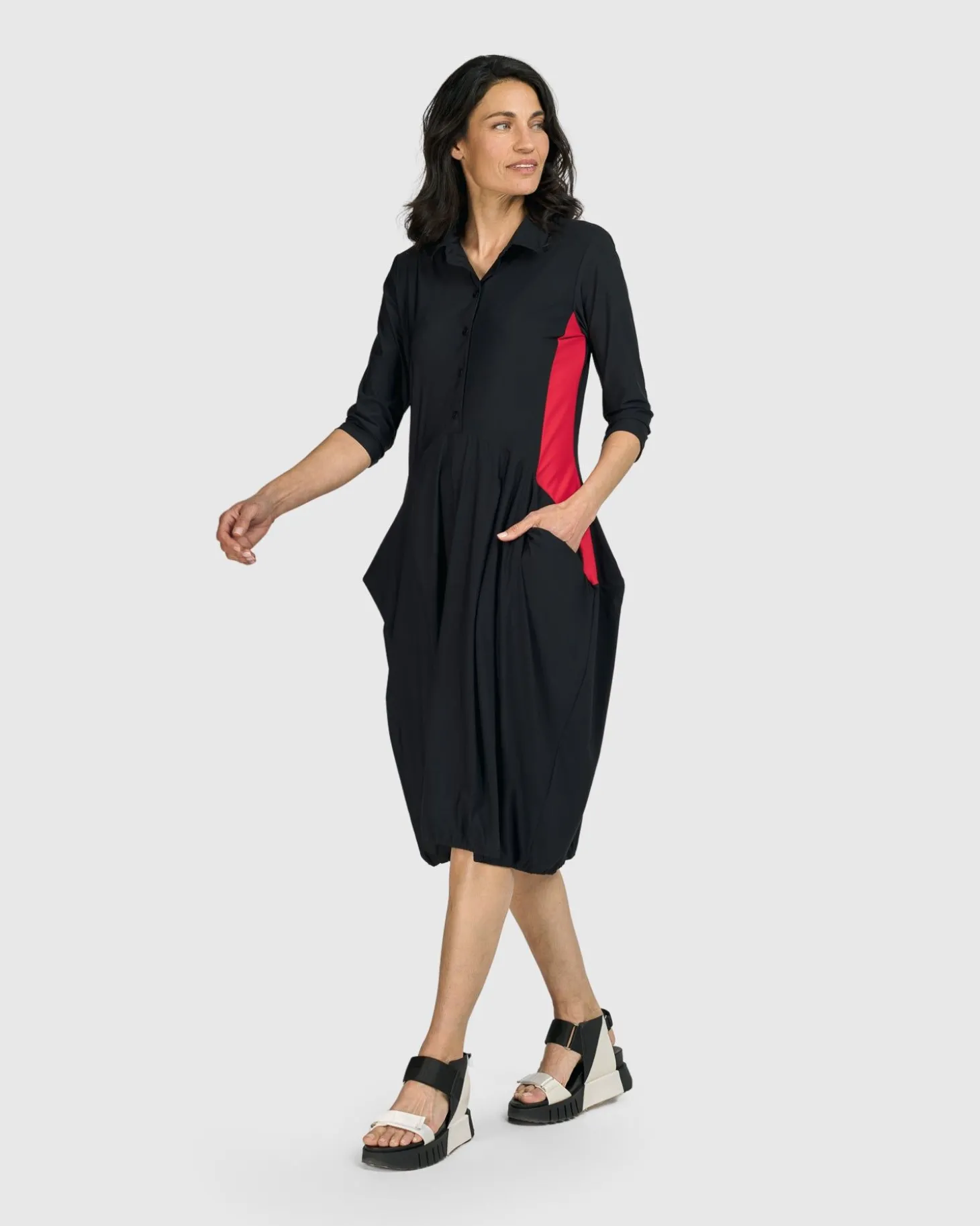 Women Alembika Tekbika Juliette Wonderful Dress, Black
