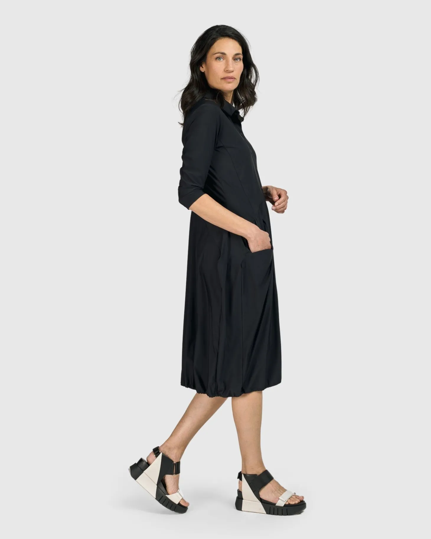 Women Alembika Tekbika Juliette Wonderful Dress, Black