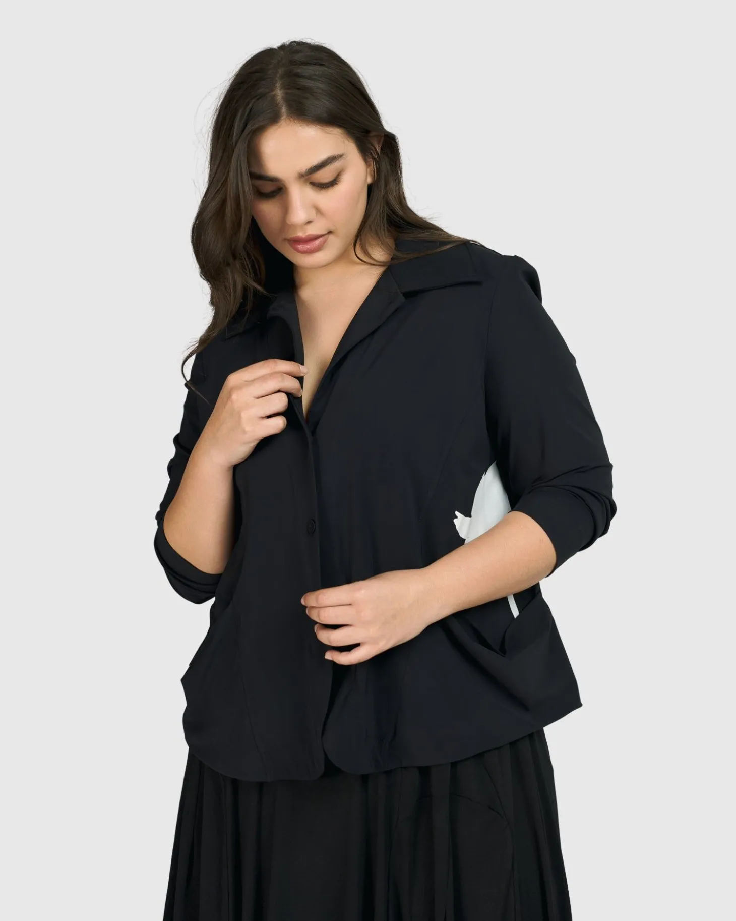 Women Alembika Tekbika Mont Blanc Blazer, Flower