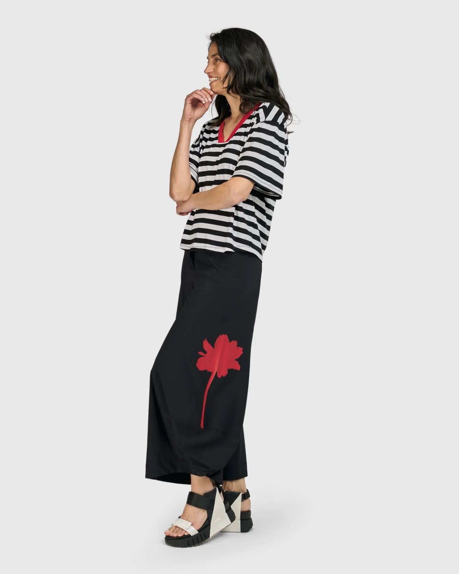Women Alembika Tekbika Moulin Rouge Punto Pants, Flower