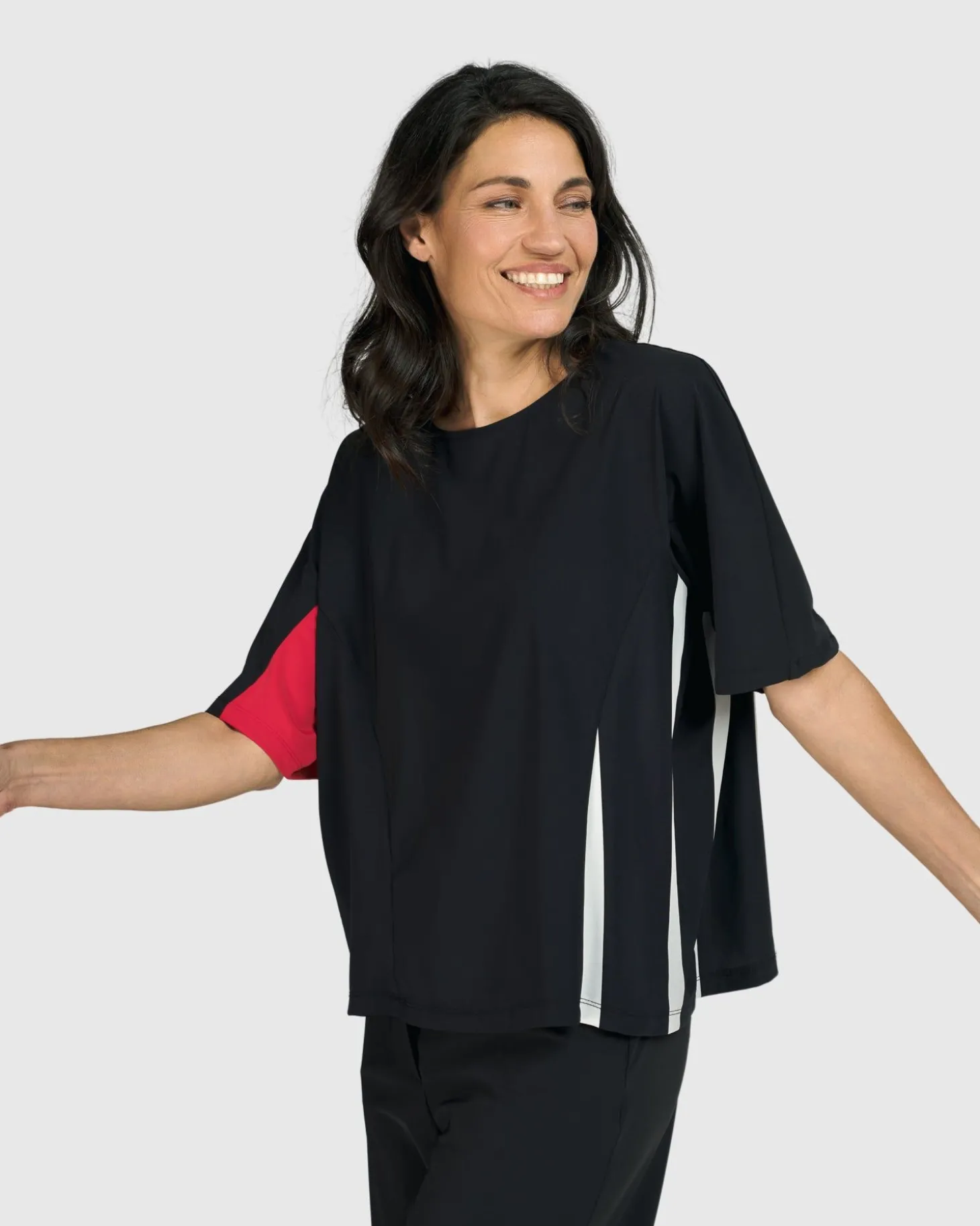 Women Alembika Tekbika Pauline Boxy Top, Mix