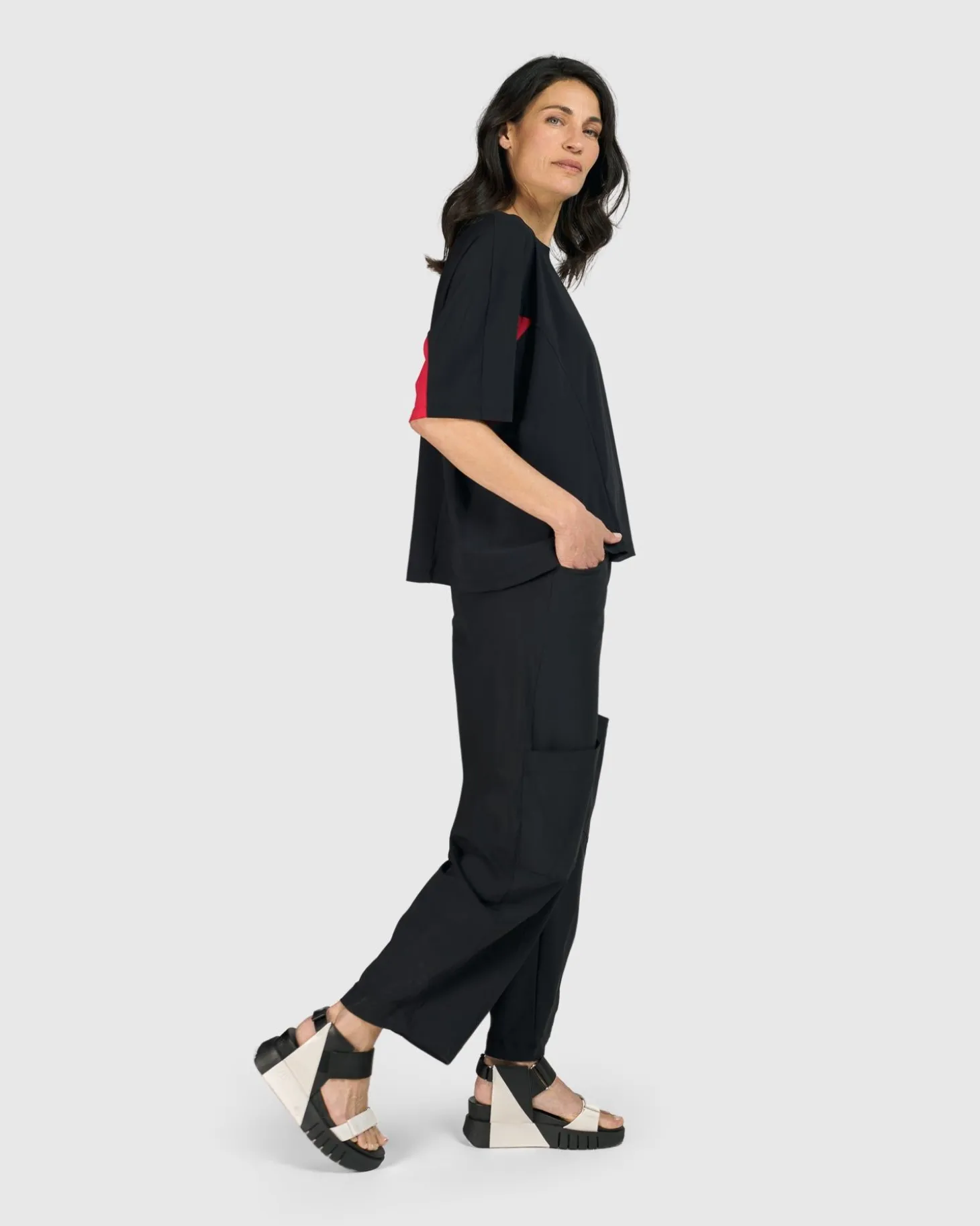 Women Alembika Tekbika Pauline Boxy Top, Mix