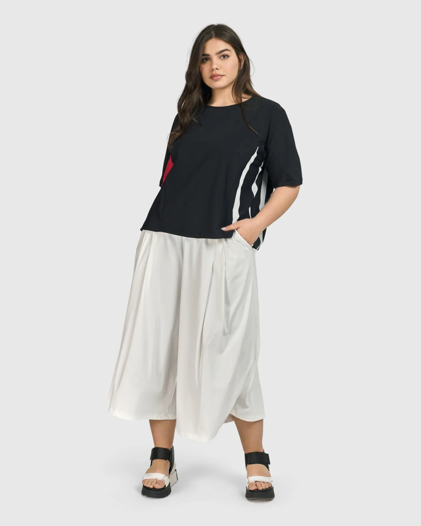 Women Alembika Tekbika Pauline Boxy Top, Mix