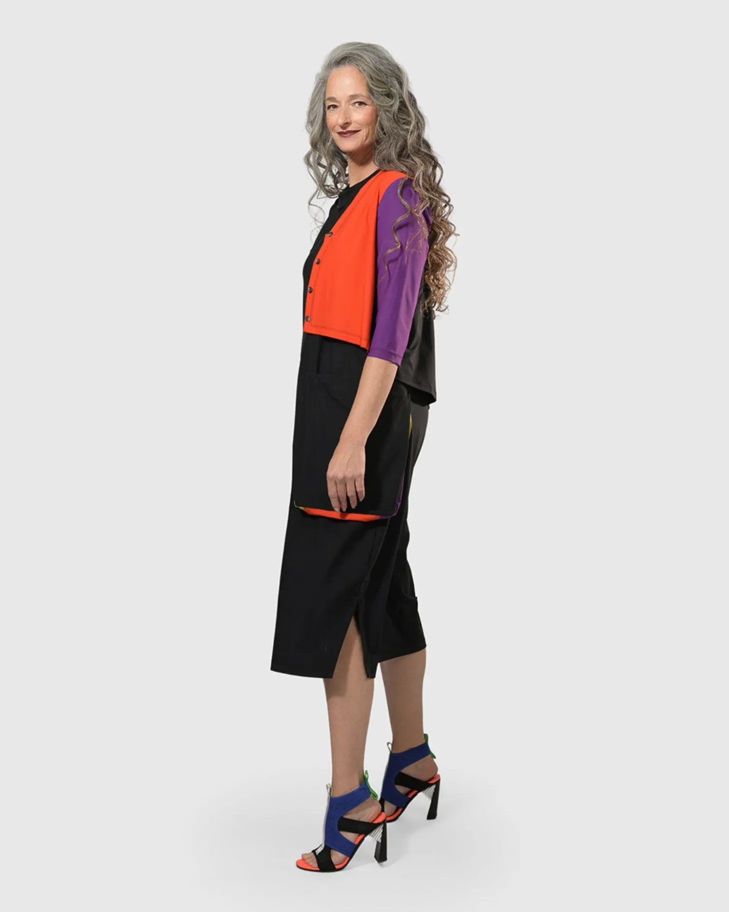 Women Alembika Tekbika Poppy Sleeveless Pocket Dress, Multi