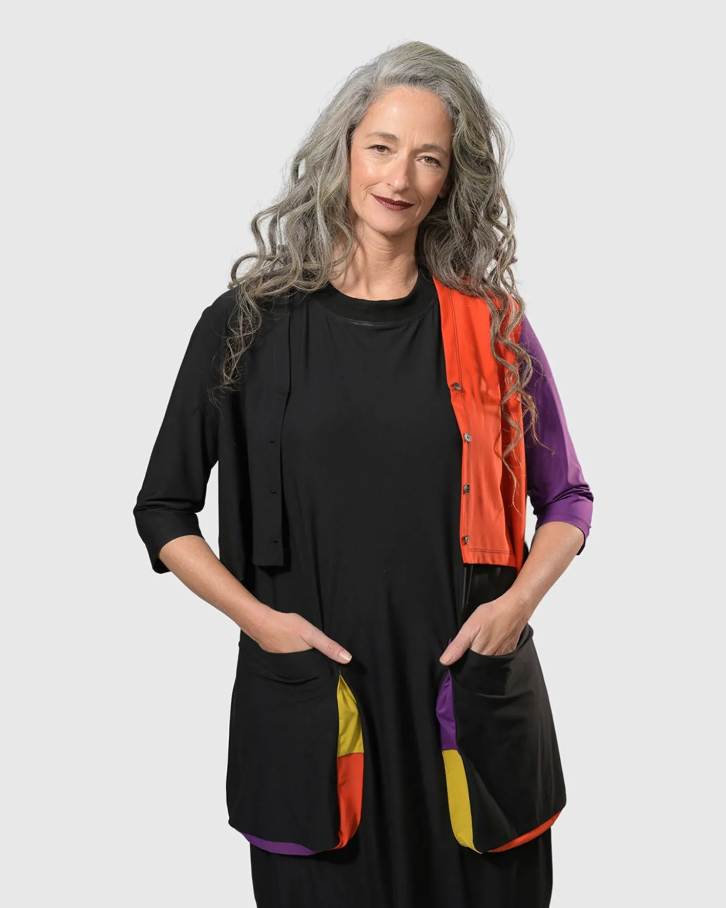 Women Alembika Tekbika Poppy Sleeveless Pocket Dress, Multi
