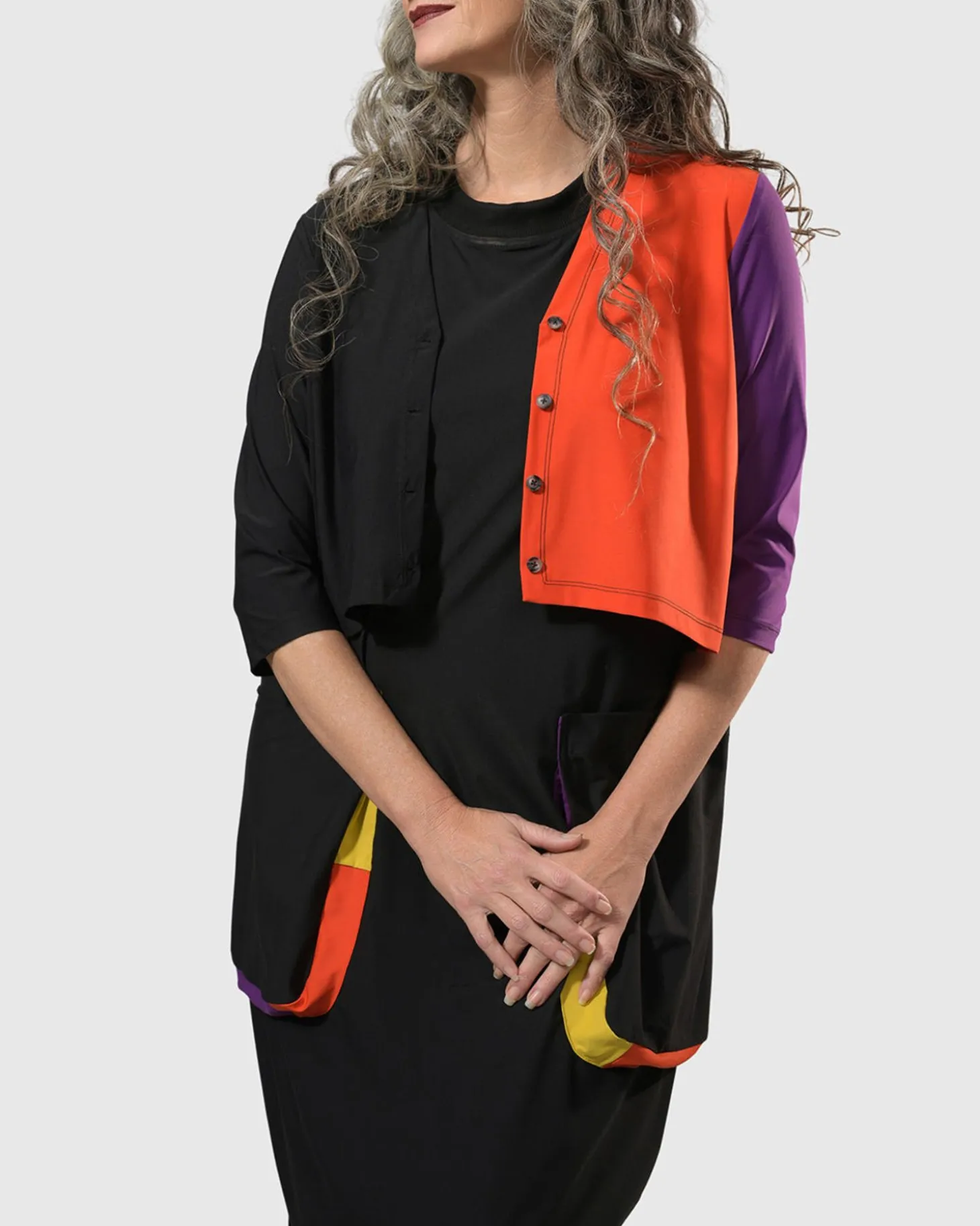 Women Alembika Tekbika Poppy Sleeveless Pocket Dress, Multi