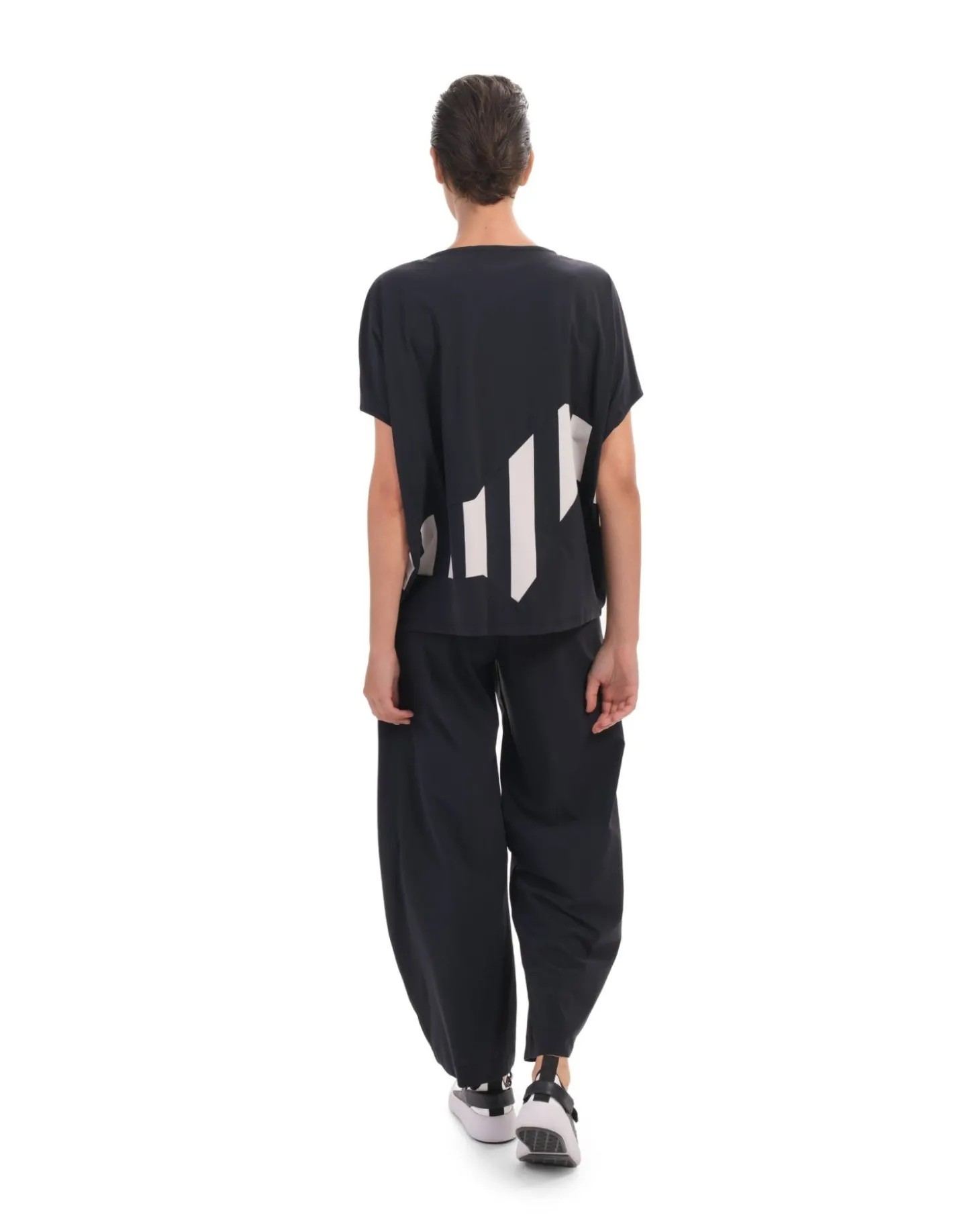 Women Alembika Tekbika Relaxed Tee, Columns