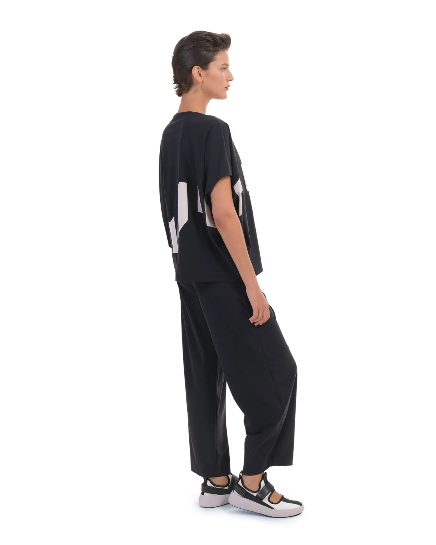 Women Alembika Tekbika Relaxed Tee, Columns