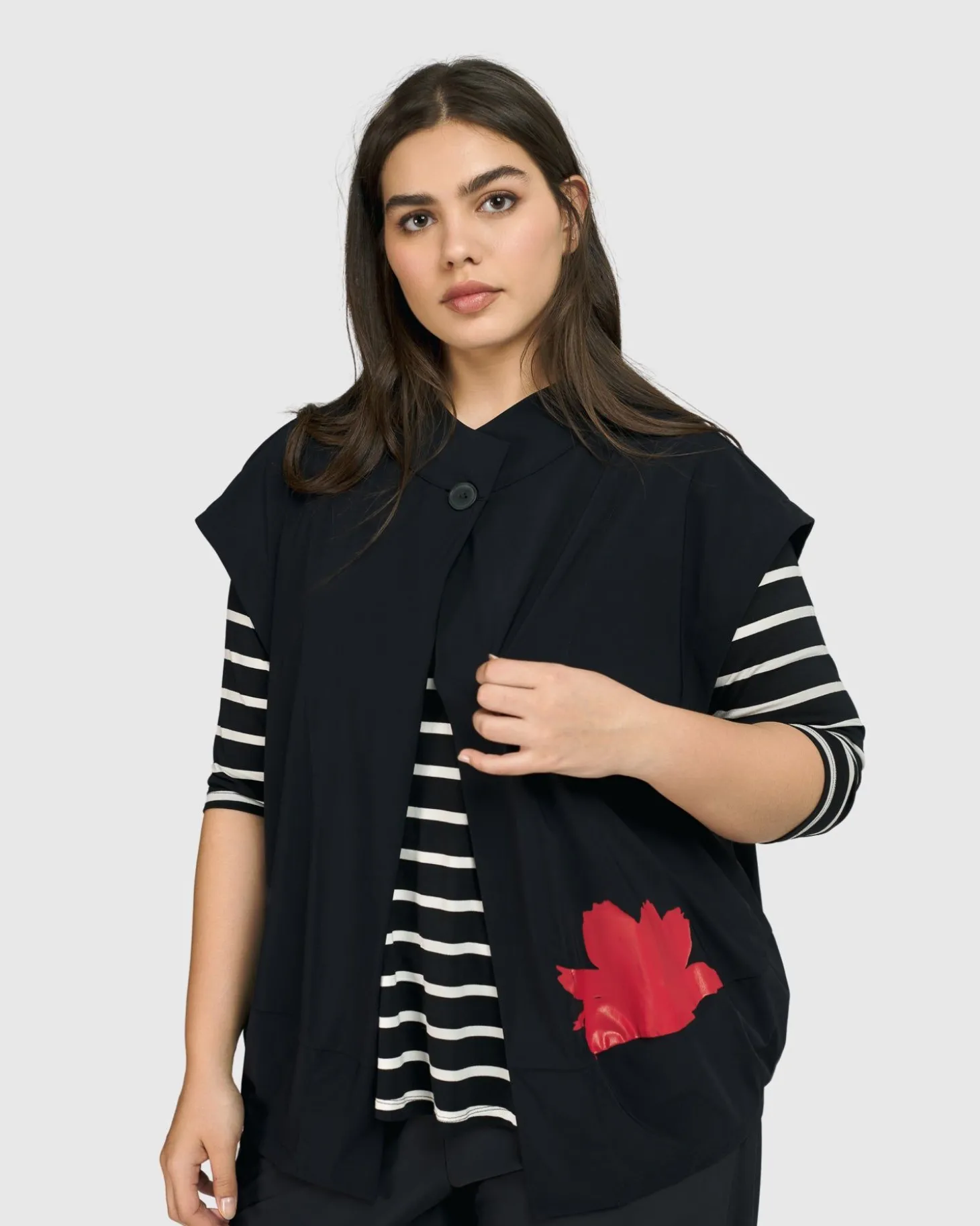 Women Alembika Tekbika Versaille Go-To Vest, Flower