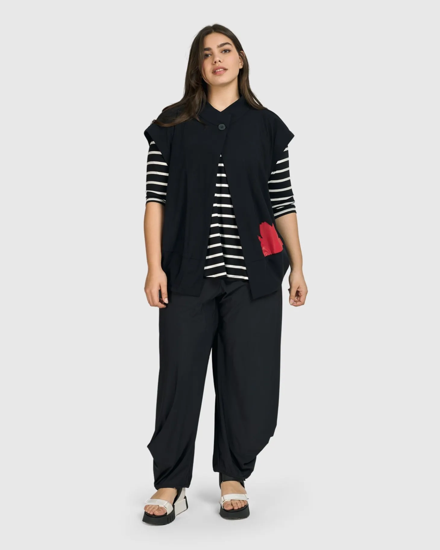 Women Alembika Tekbika Versaille Go-To Vest, Flower
