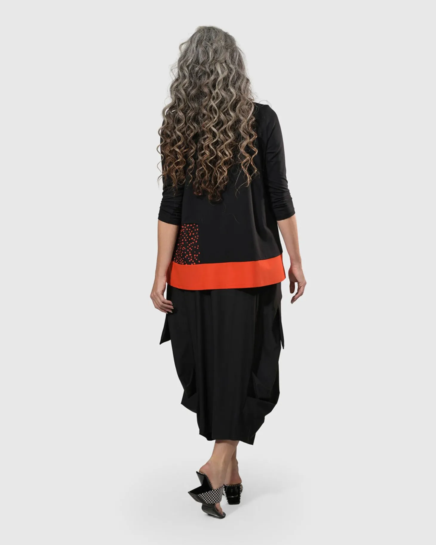Women Alembika Tekbika Victoria Tunic Top, Flame