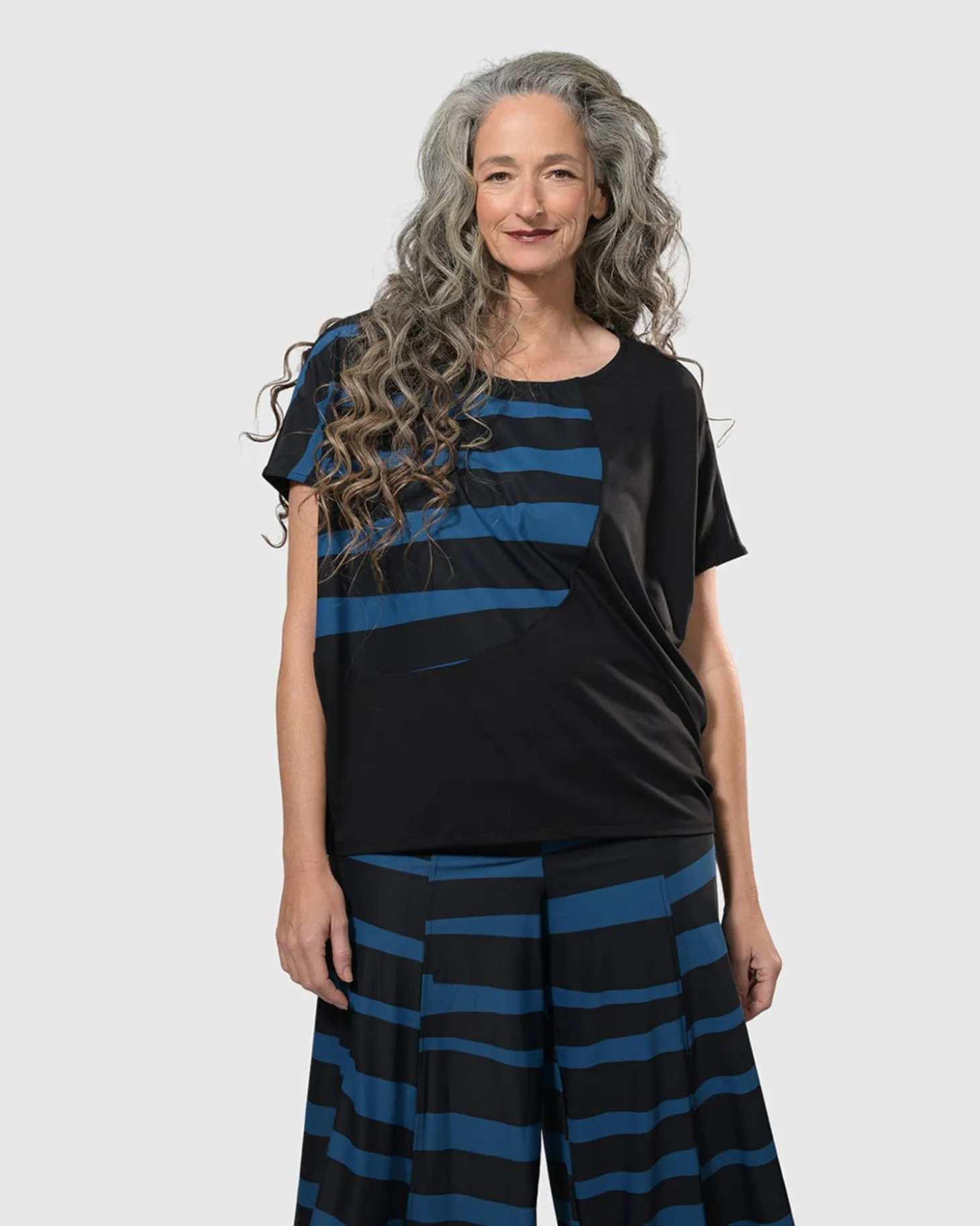 Women Alembika Tekbika Wave Punto Pants, Ocean
