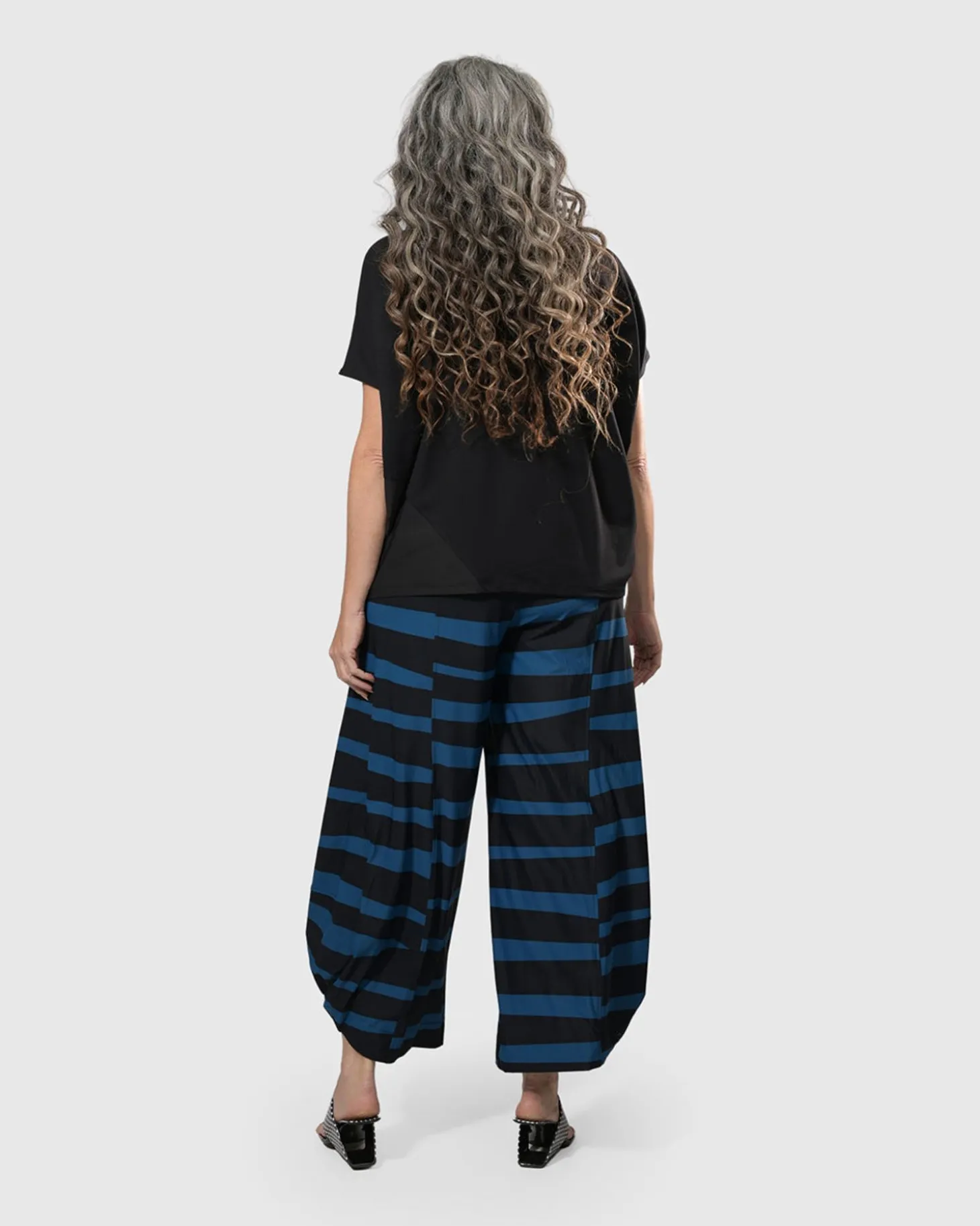 Women Alembika Tekbika Wave Punto Pants, Ocean