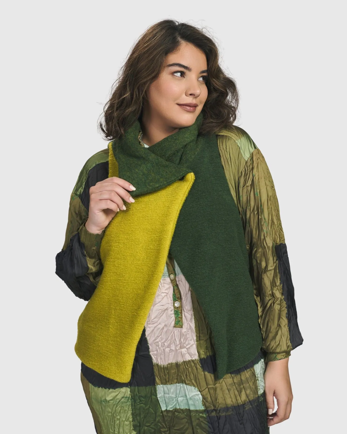 Women Alembika Two Tone Vest, Hunter