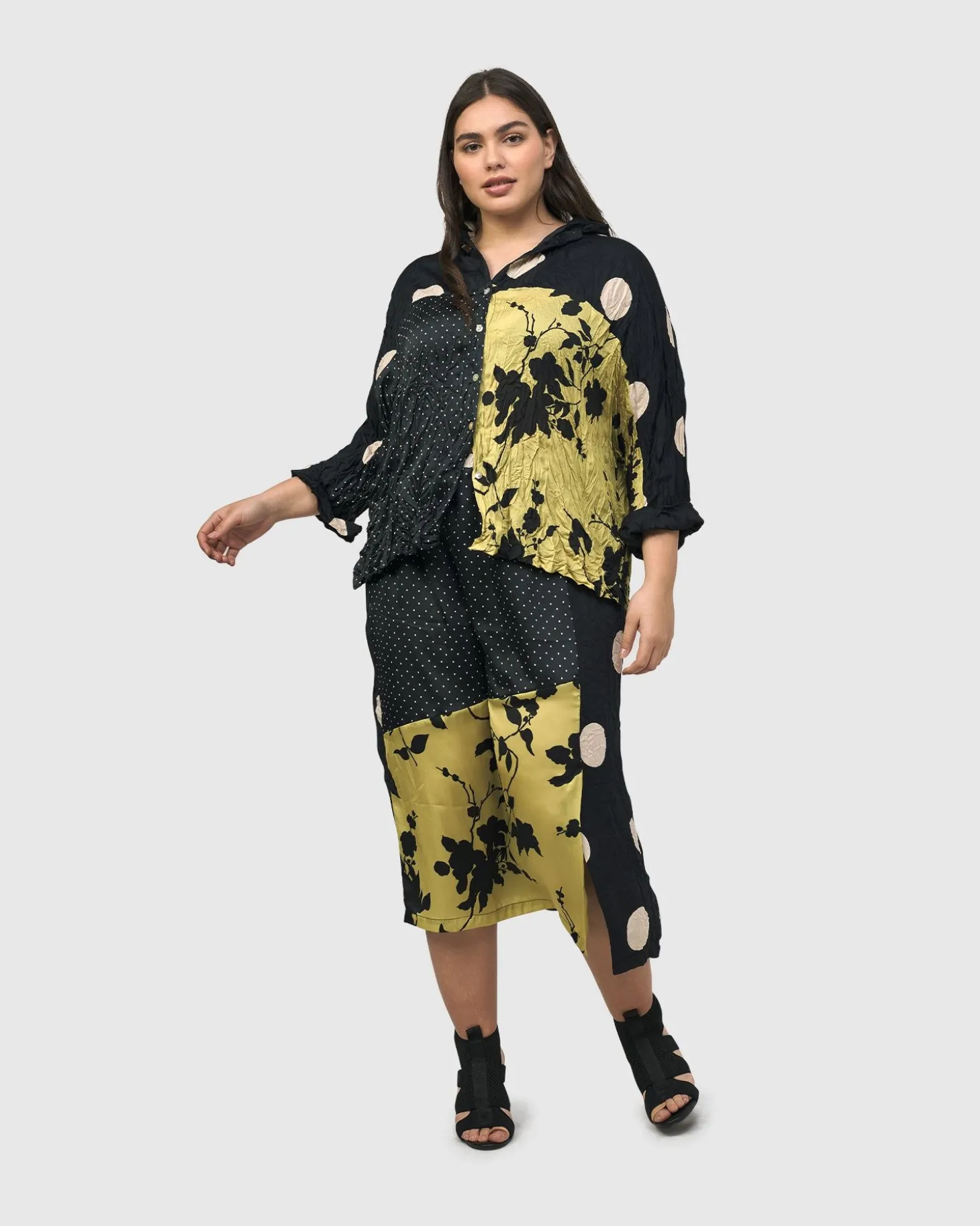 Women Alembika Under The Sun Button Down Shirt, Mix