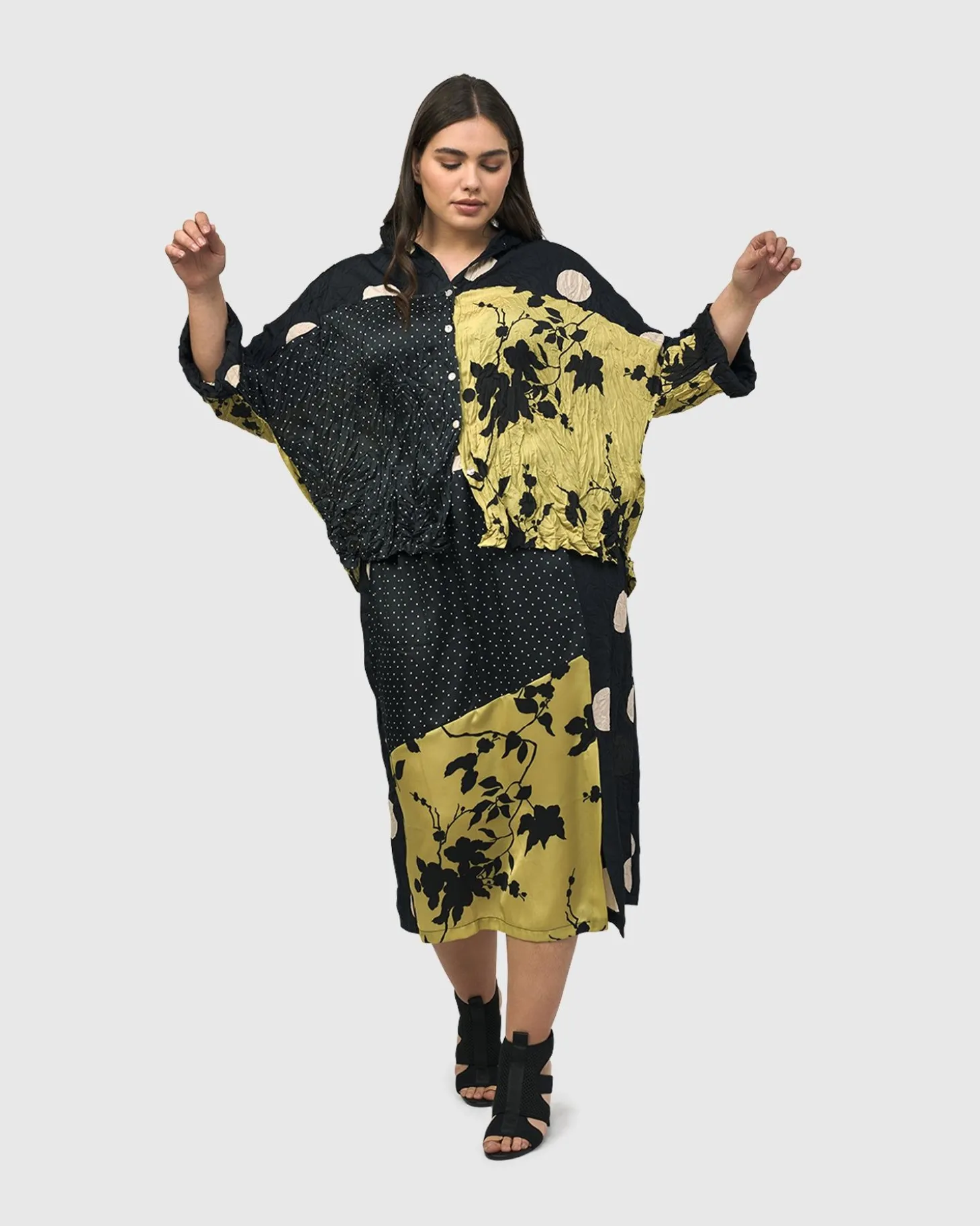 Women Alembika Under The Sun Button Down Shirt, Mix