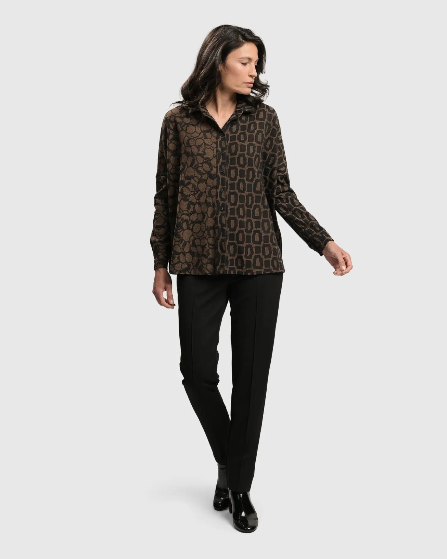 Women Alembika Unstoppable Oversized Cardigan, Coffee