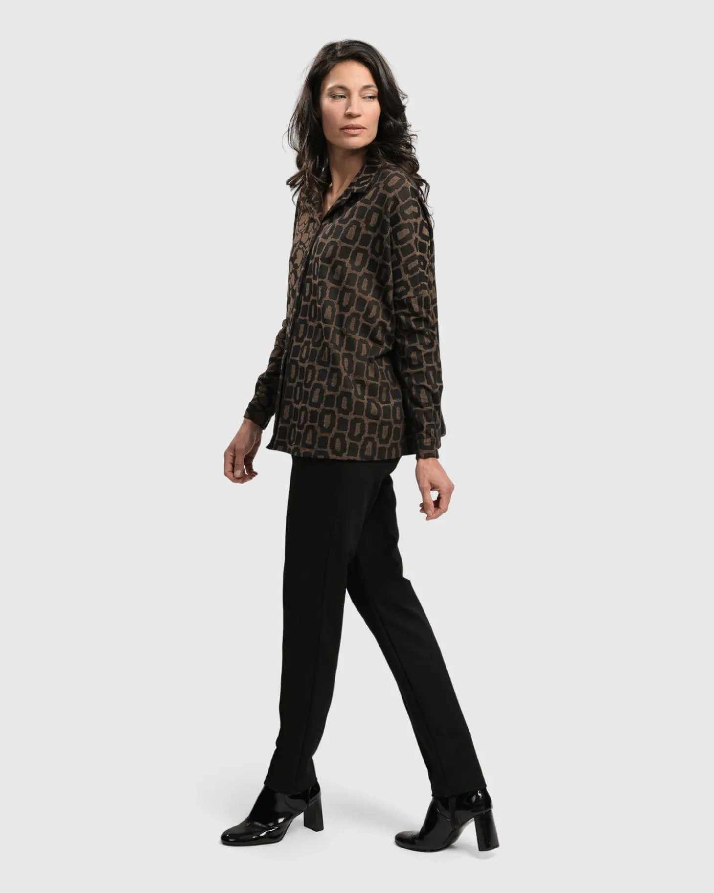 Women Alembika Unstoppable Oversized Cardigan, Coffee