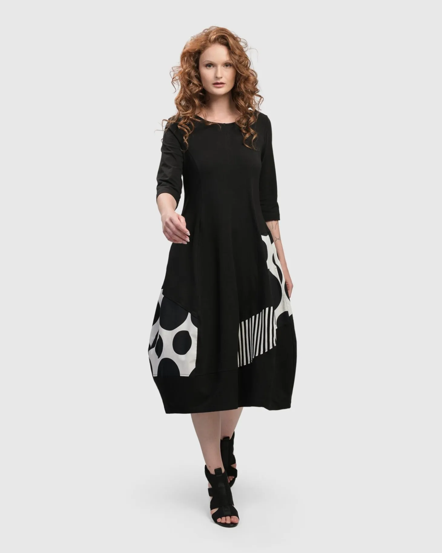 Women Alembika Urban Broadway Cocoon Dress, Mono