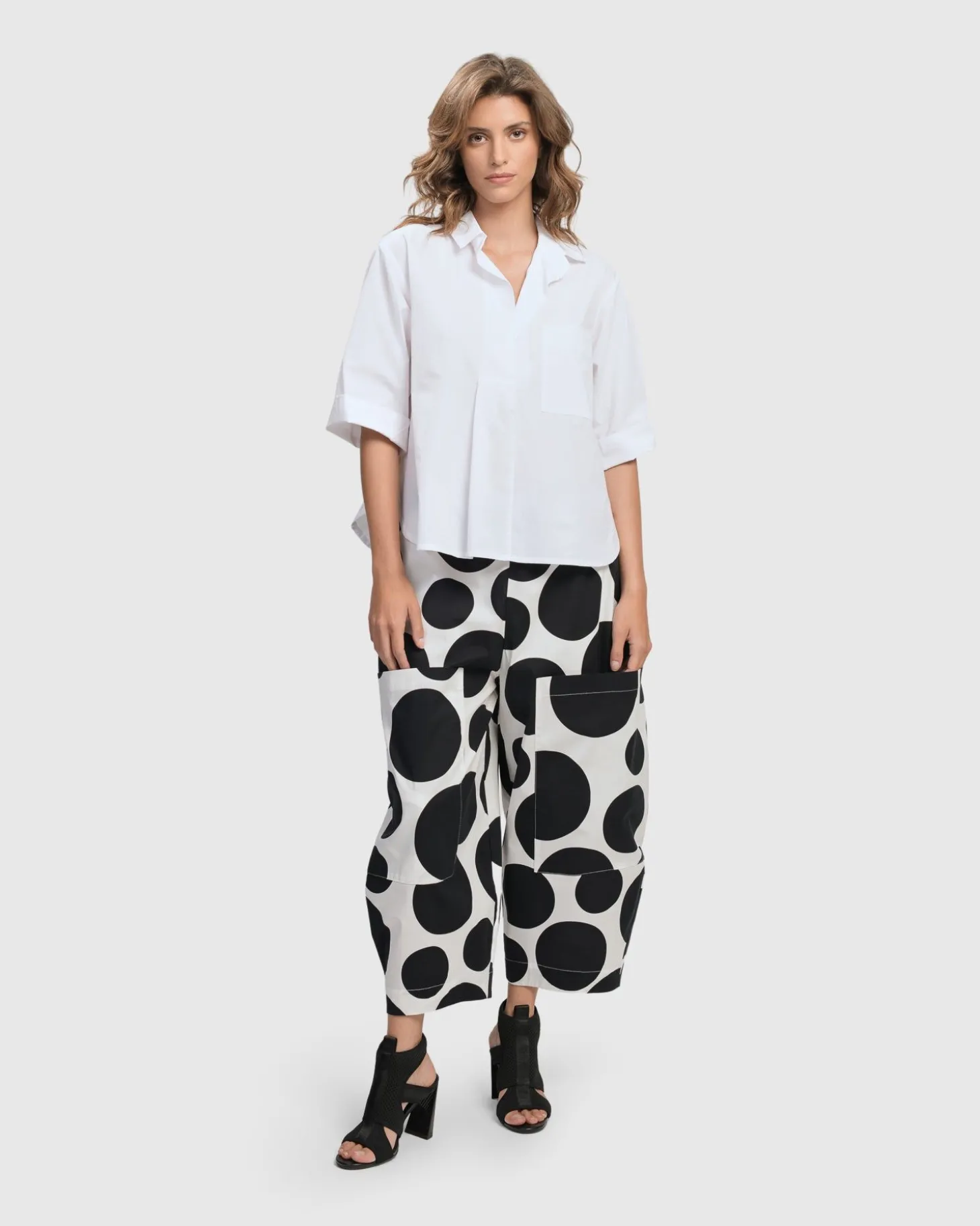 Women Alembika Urban Chloe A-Line Blouse, White