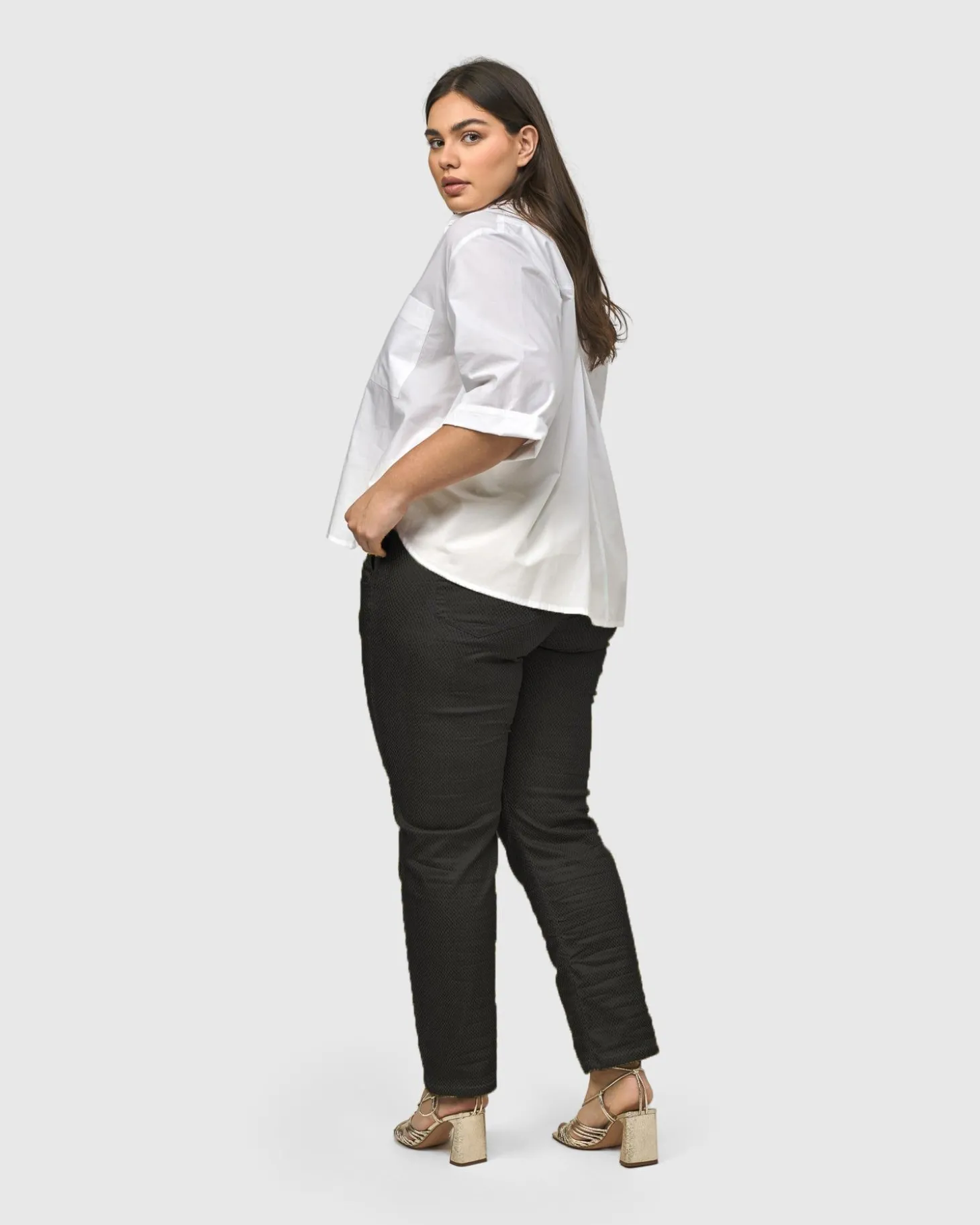 Women Alembika Urban Chloe A-Line Blouse, White