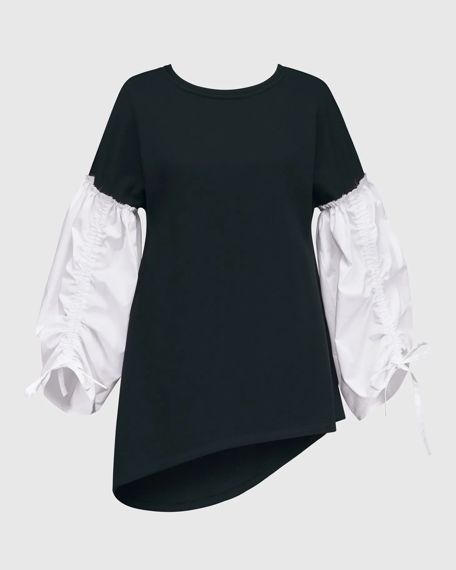 Women Alembika Urban Cinch Tunic Top, White/Black