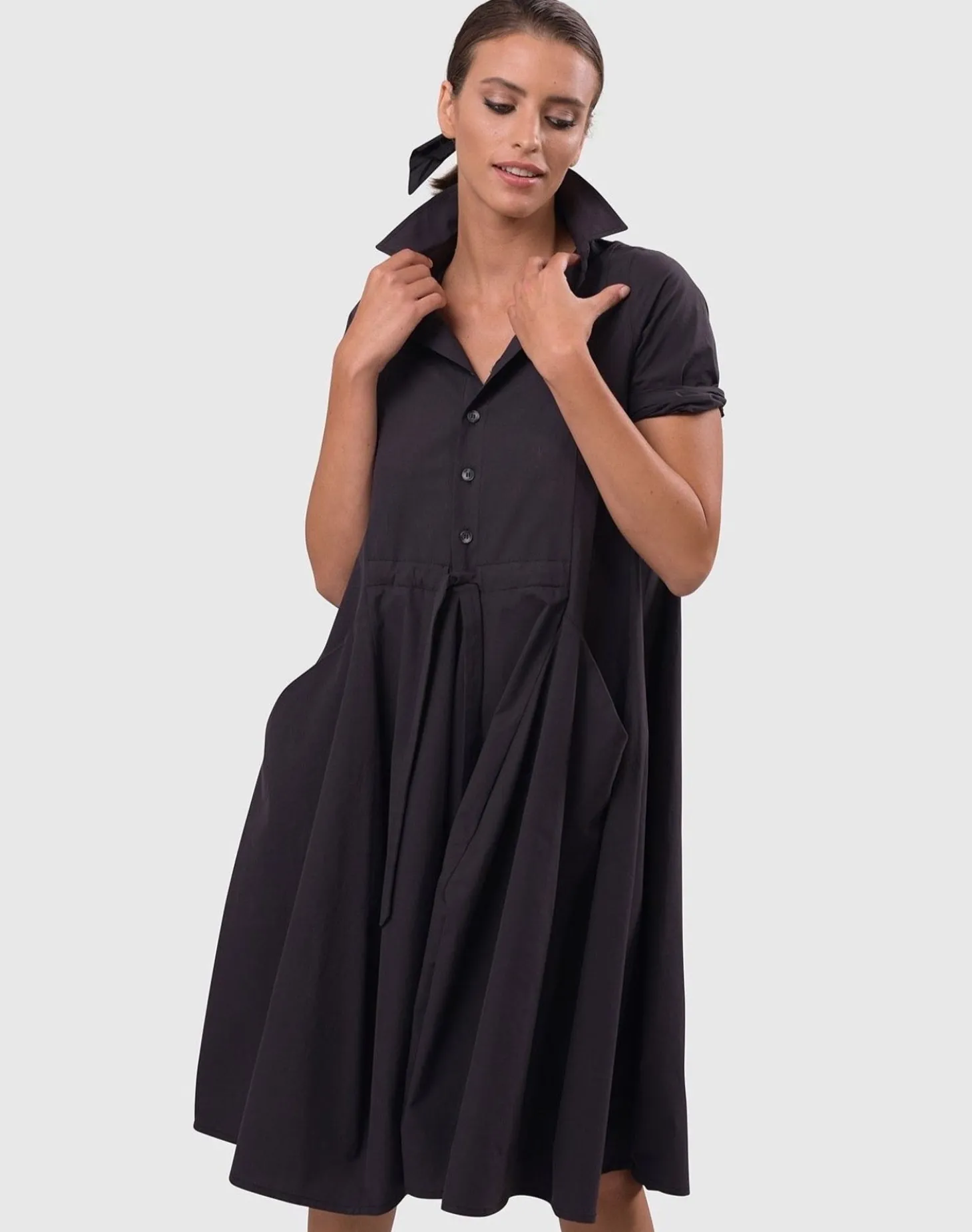 Women Alembika Urban Cooler Dress, Black