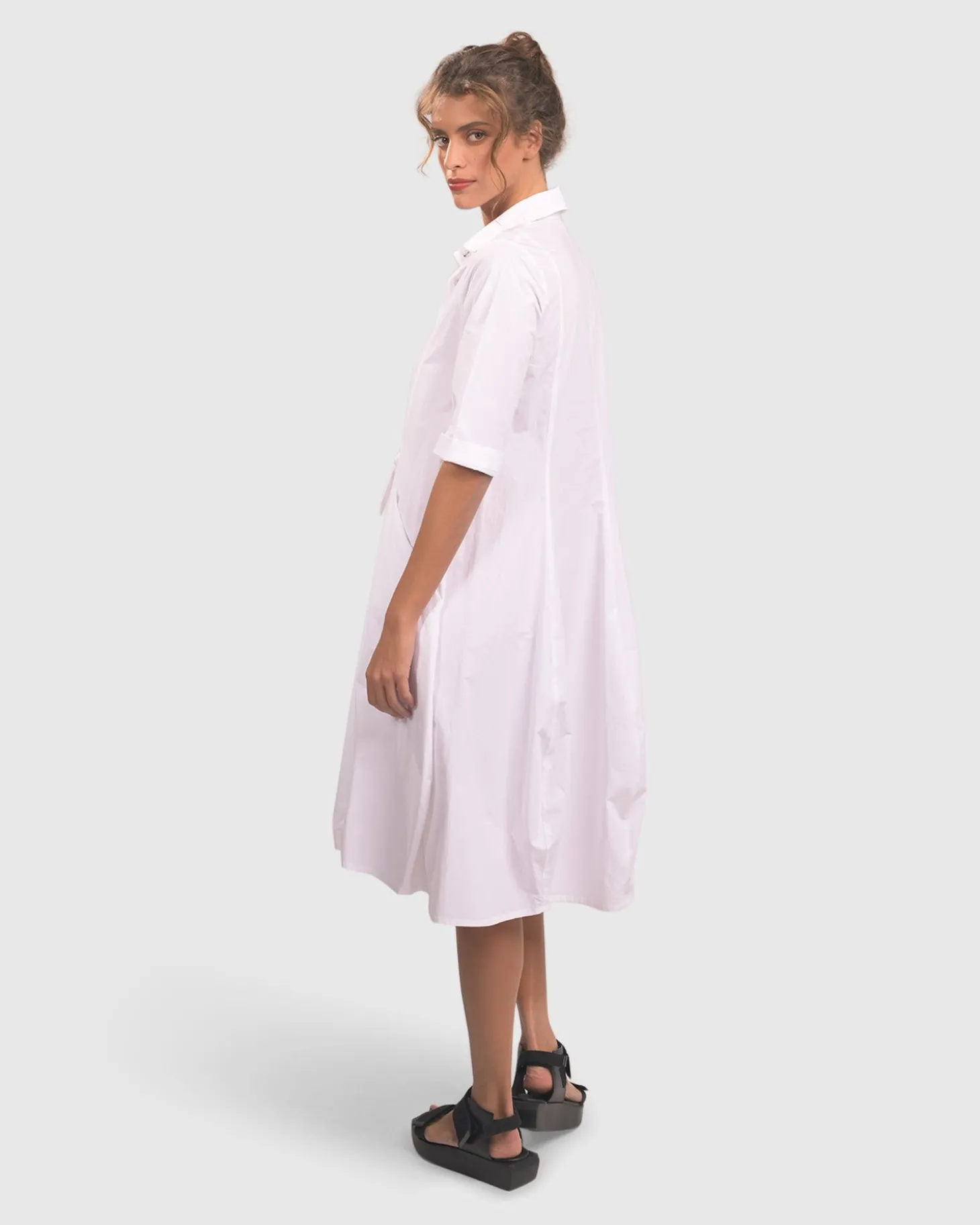 Women Alembika Urban Cooler Dress, White