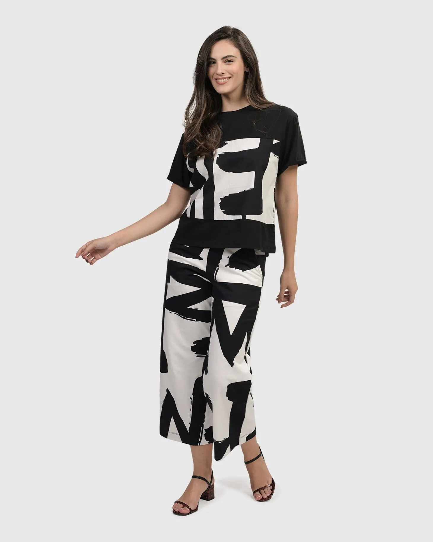 Women Alembika Urban Eden Wide-Leg Pants, Marker