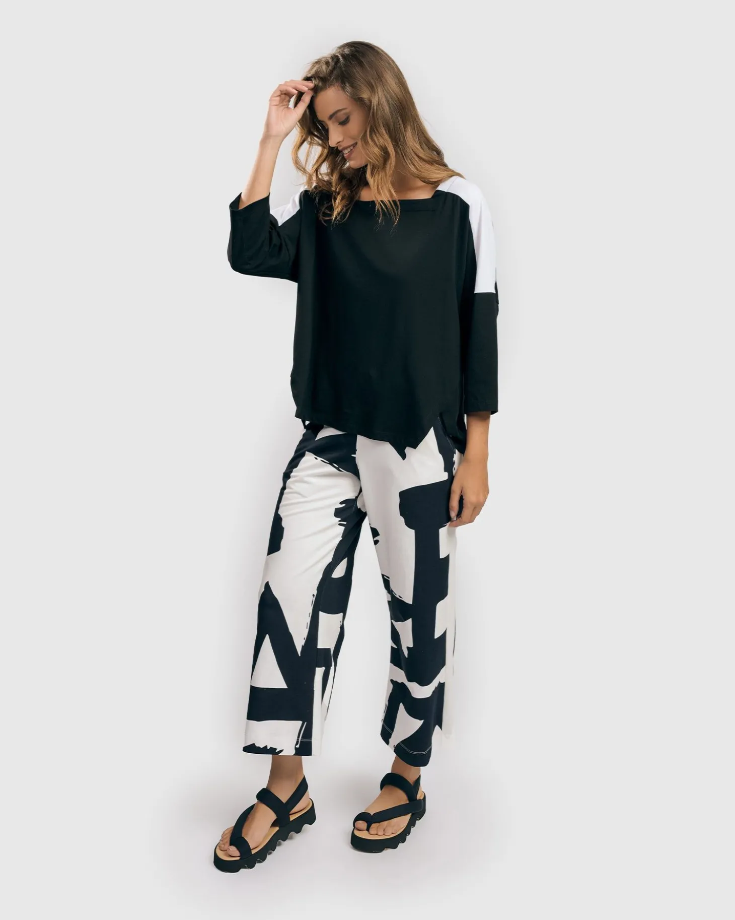 Women Alembika Urban Eden Wide-Leg Pants, Marker
