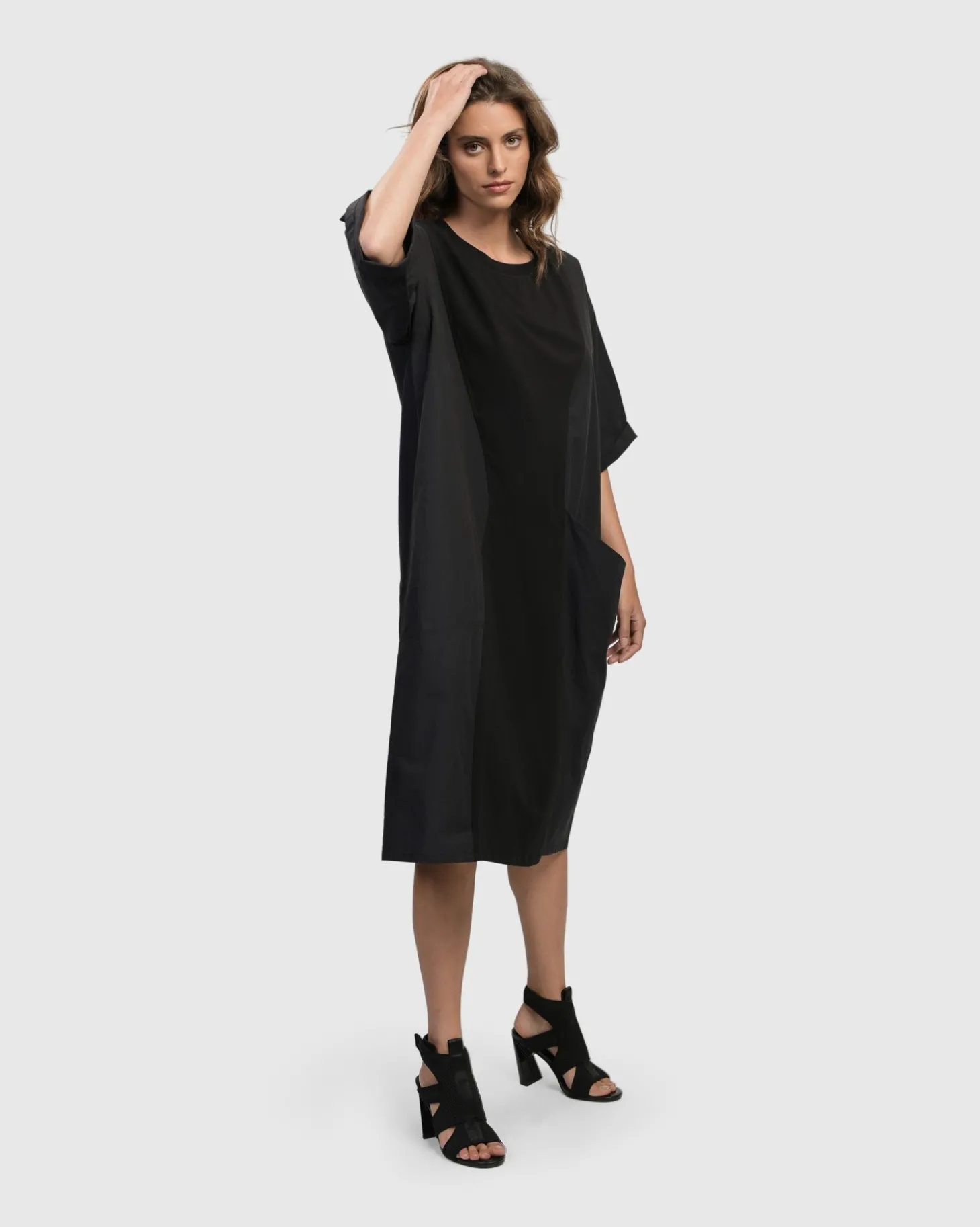 Women Alembika Urban Gramercy Oversized Dress, Black