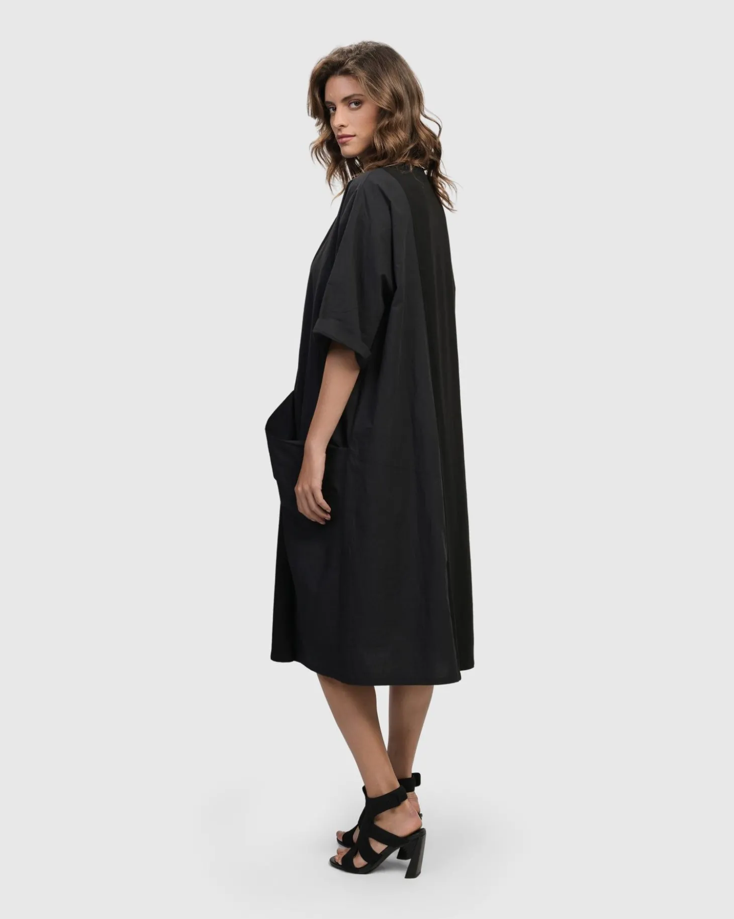 Women Alembika Urban Gramercy Oversized Dress, Black