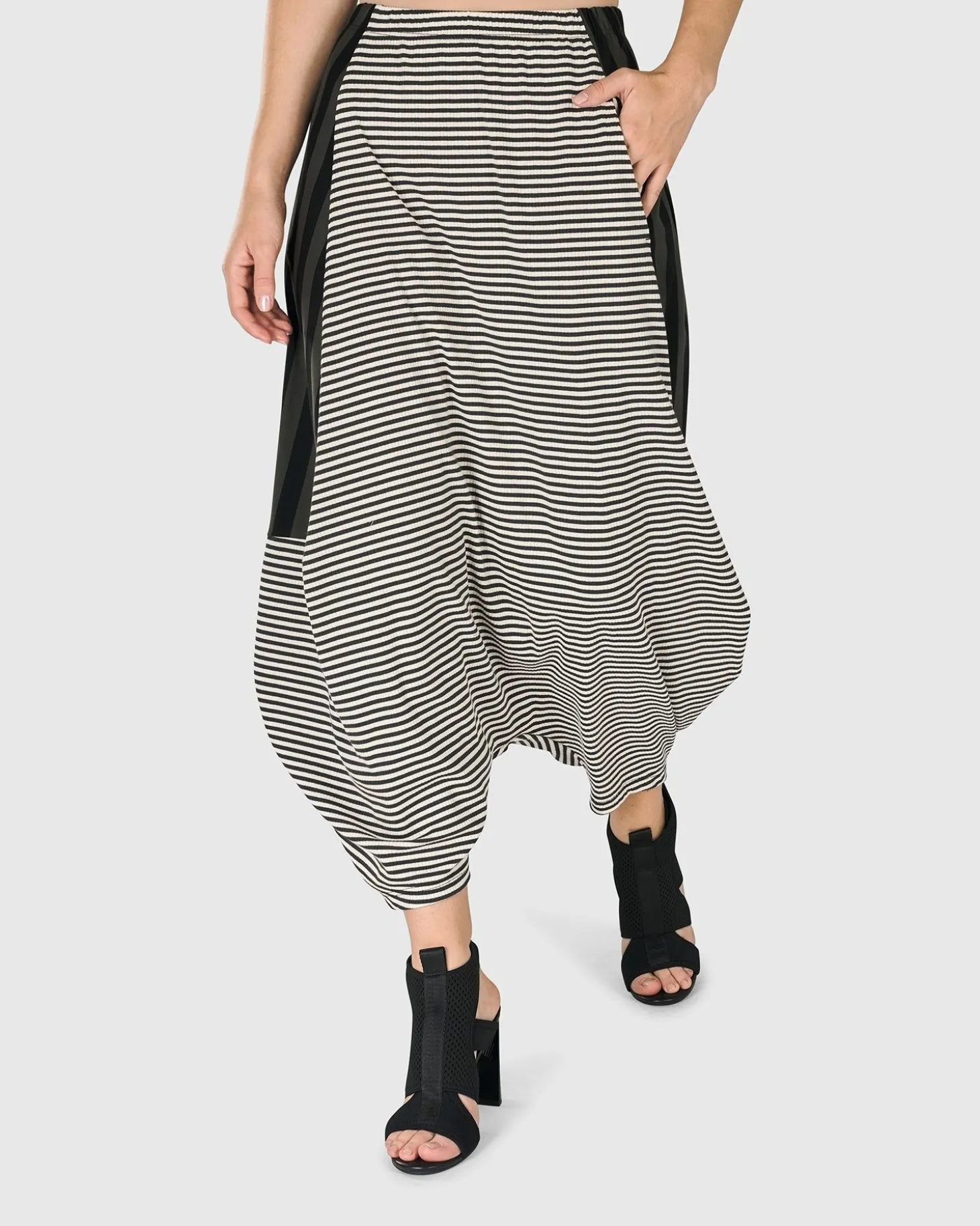 Women Alembika Urban Imperial Harem Pants, Stripes