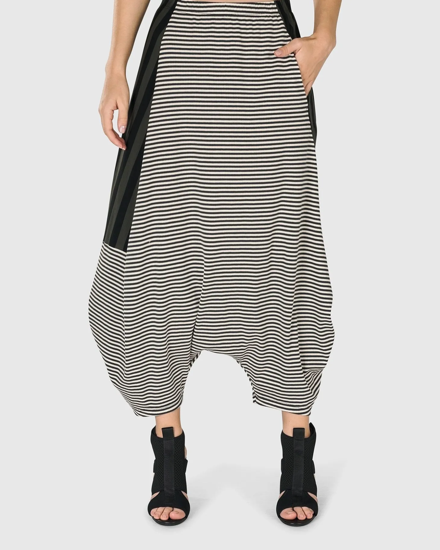 Women Alembika Urban Imperial Harem Pants, Stripes