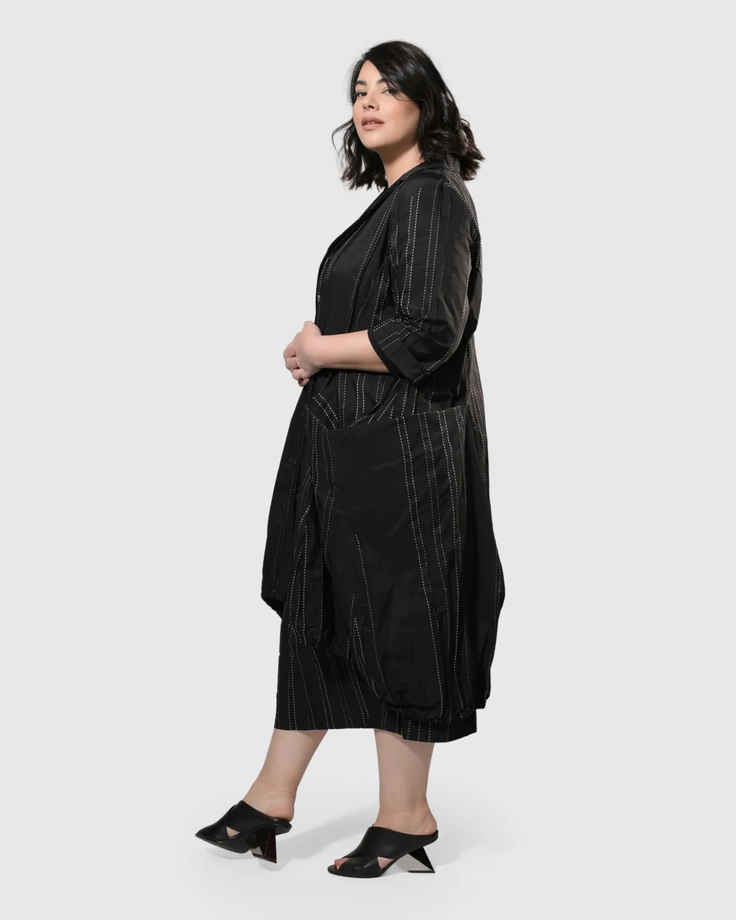 Women Alembika Urban Kylie Topstitched Blazer, Trails